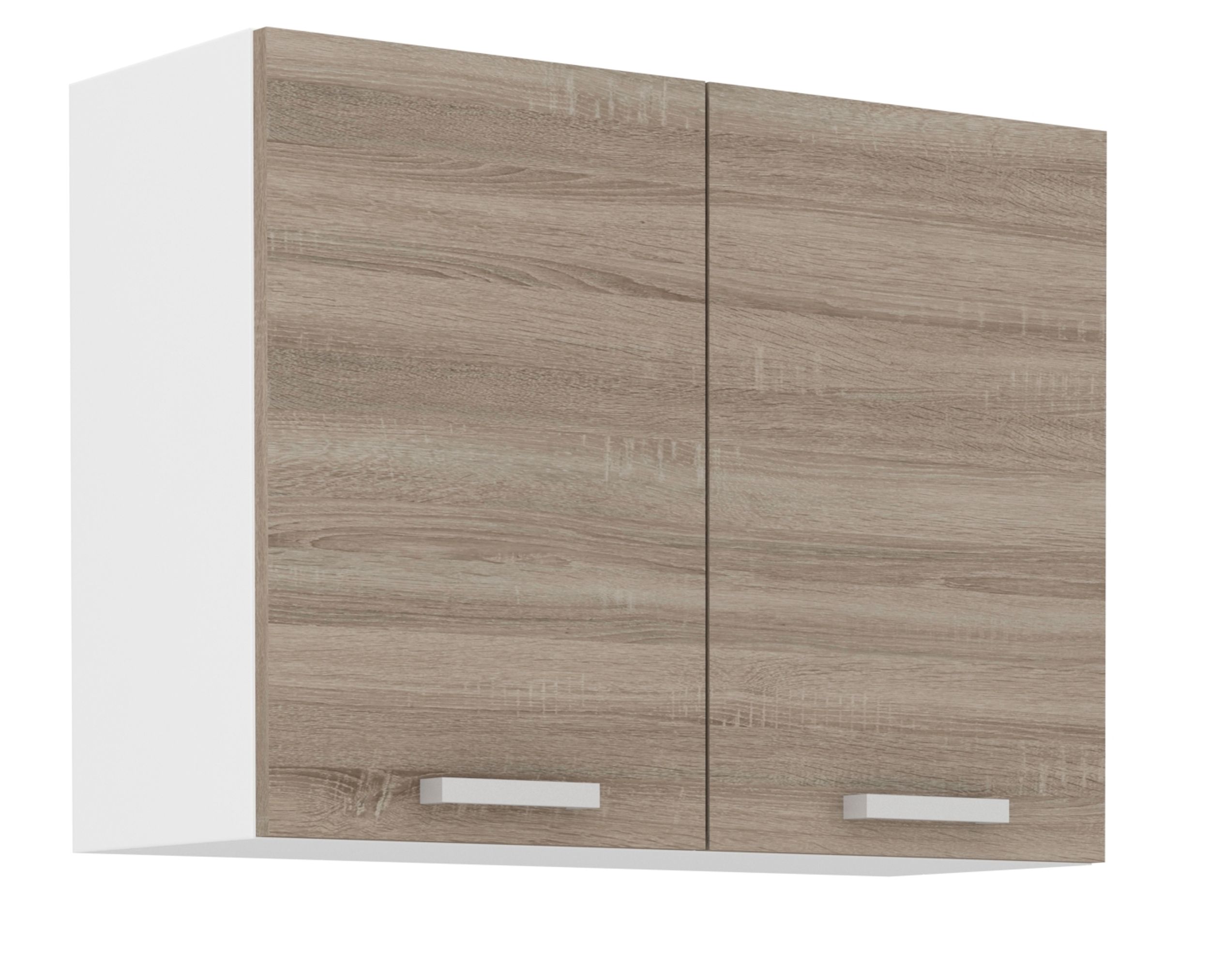 K&uuml;chen H&auml;ngeschrank 80 cm f&uuml;r das Modell &bdquo;Dave 240 Eiche Sonoma Tr&uuml;ffel&ldquo; - Bild 1