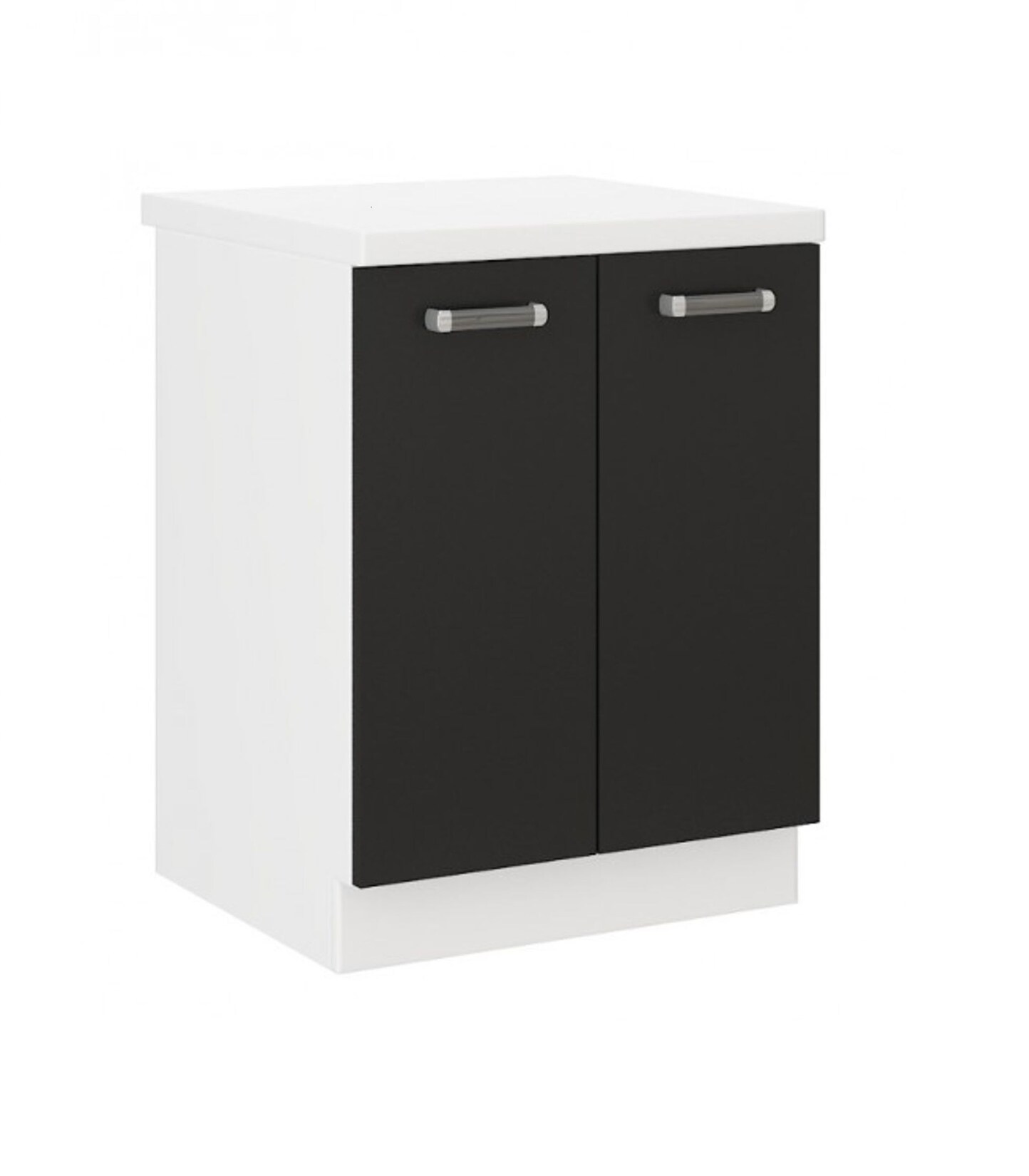 Küchen Unterschrank 60 cm für das Modell „Omega 240 Schwarz + Weiss“