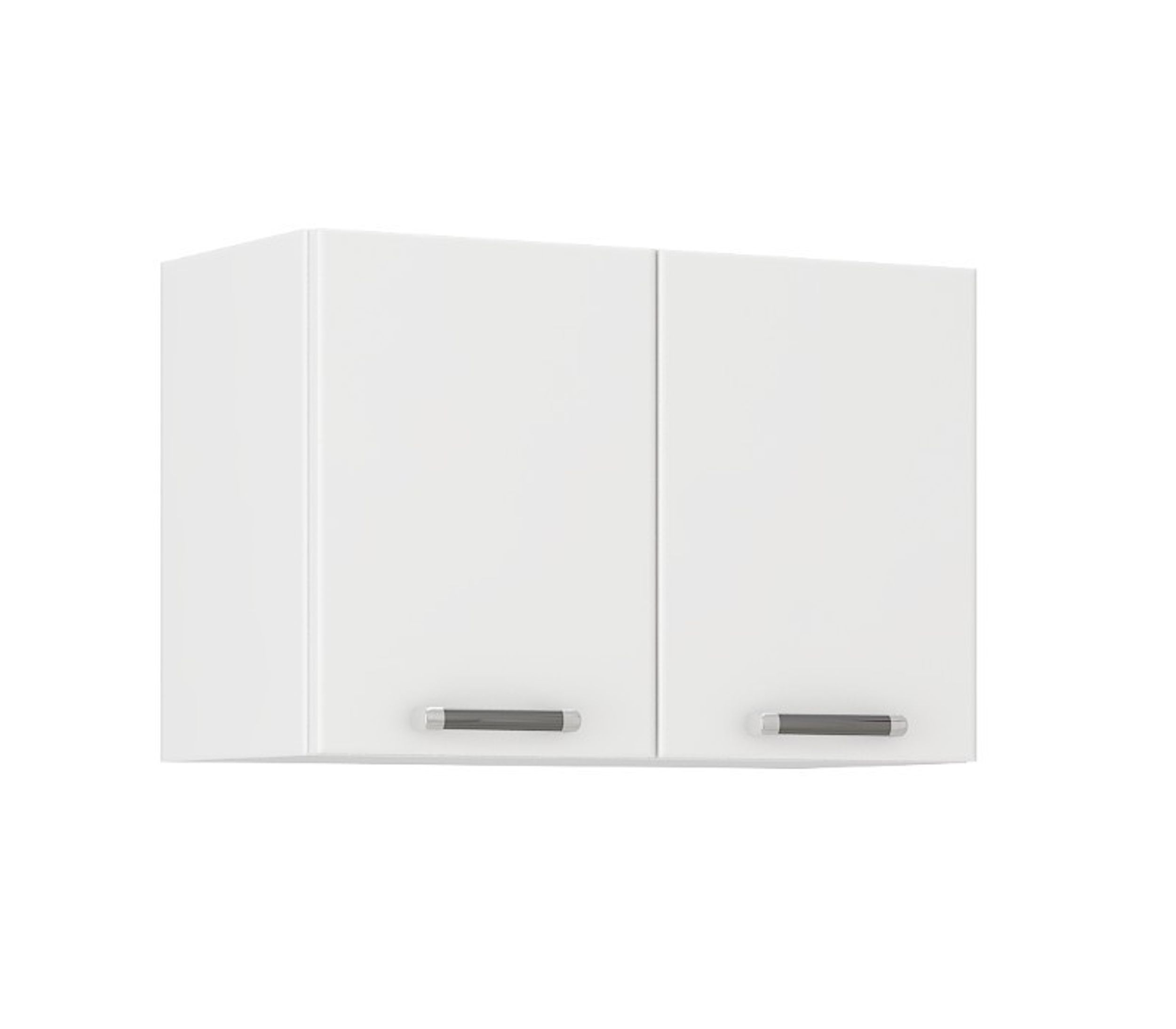 K&uuml;chen H&auml;ngeschrank 80 cm f&uuml;r das Modell &bdquo;Omega 240 Schwarz + Weiss&ldquo; - Bild 1