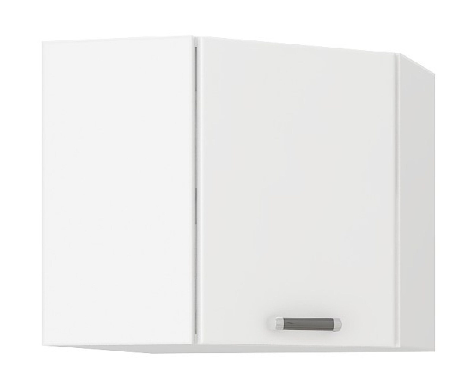Küchen Eckhängeschrank 58x58 cm für das Modell „Omega 240 Schwarz + Weiss“