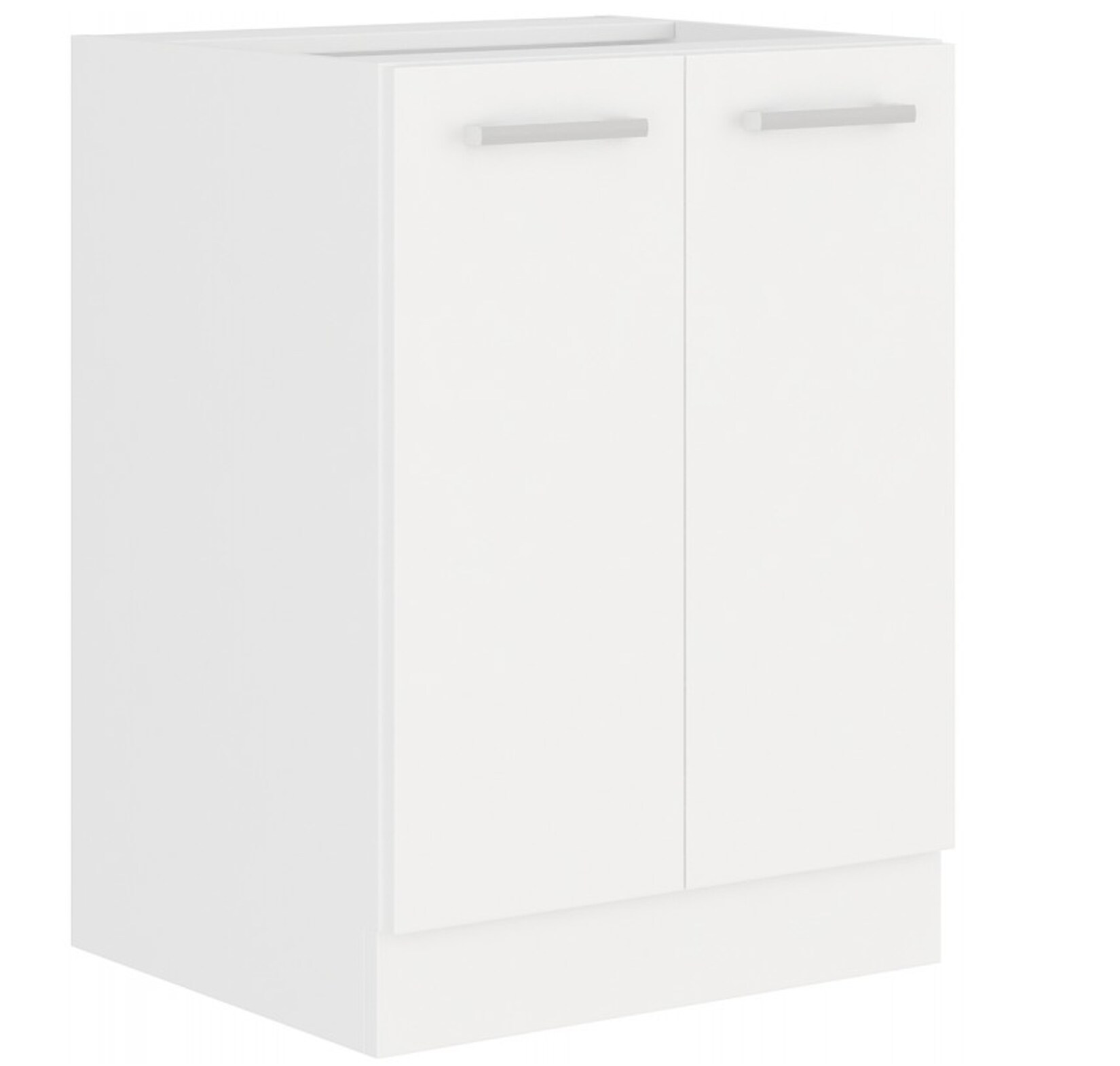 EKO White Unterschrank 60 Weiss matt Küchenzeile Küchenblock Küche Einbauküche