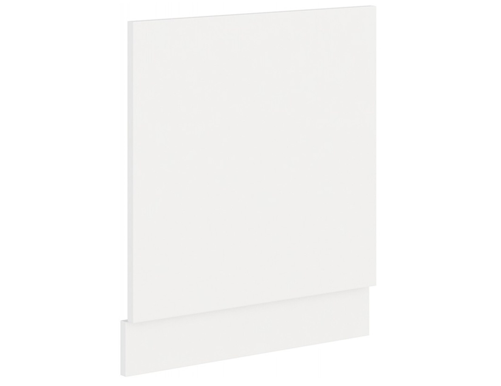 EKO White Frontblende für integrierten Geschirrspüler 60 Weiss matt Einbauküche