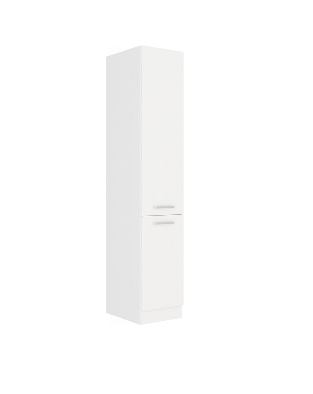 EKO White Hochschrank 40 cm Weiss matt Küchenzeile Küchenblock Küche Einbauküche