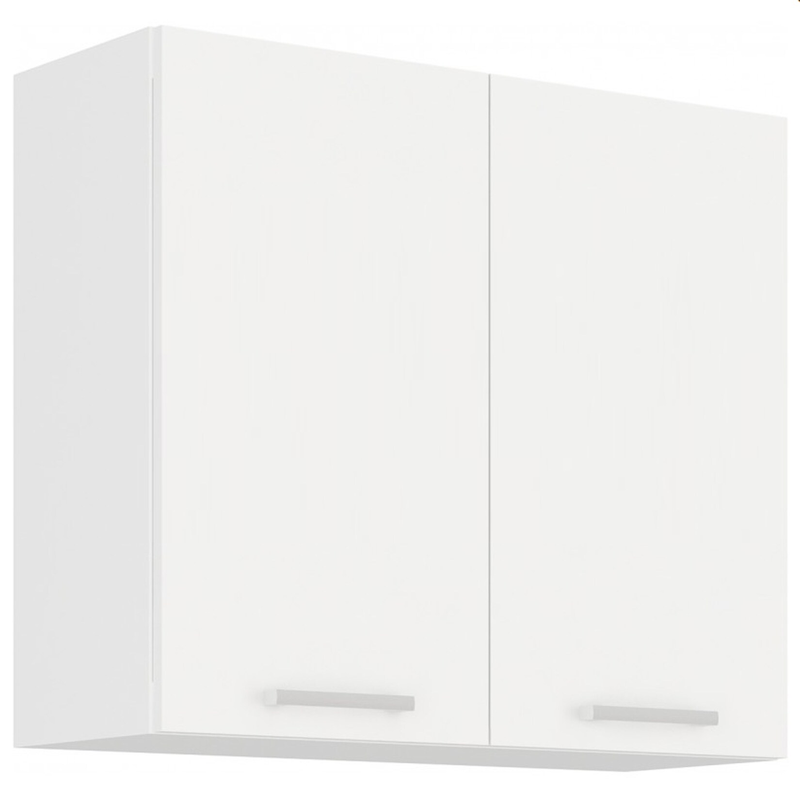 EKO White Hängeschrank 80 Weiss matt Küchenzeile Küchenblock Küche Einbauküche