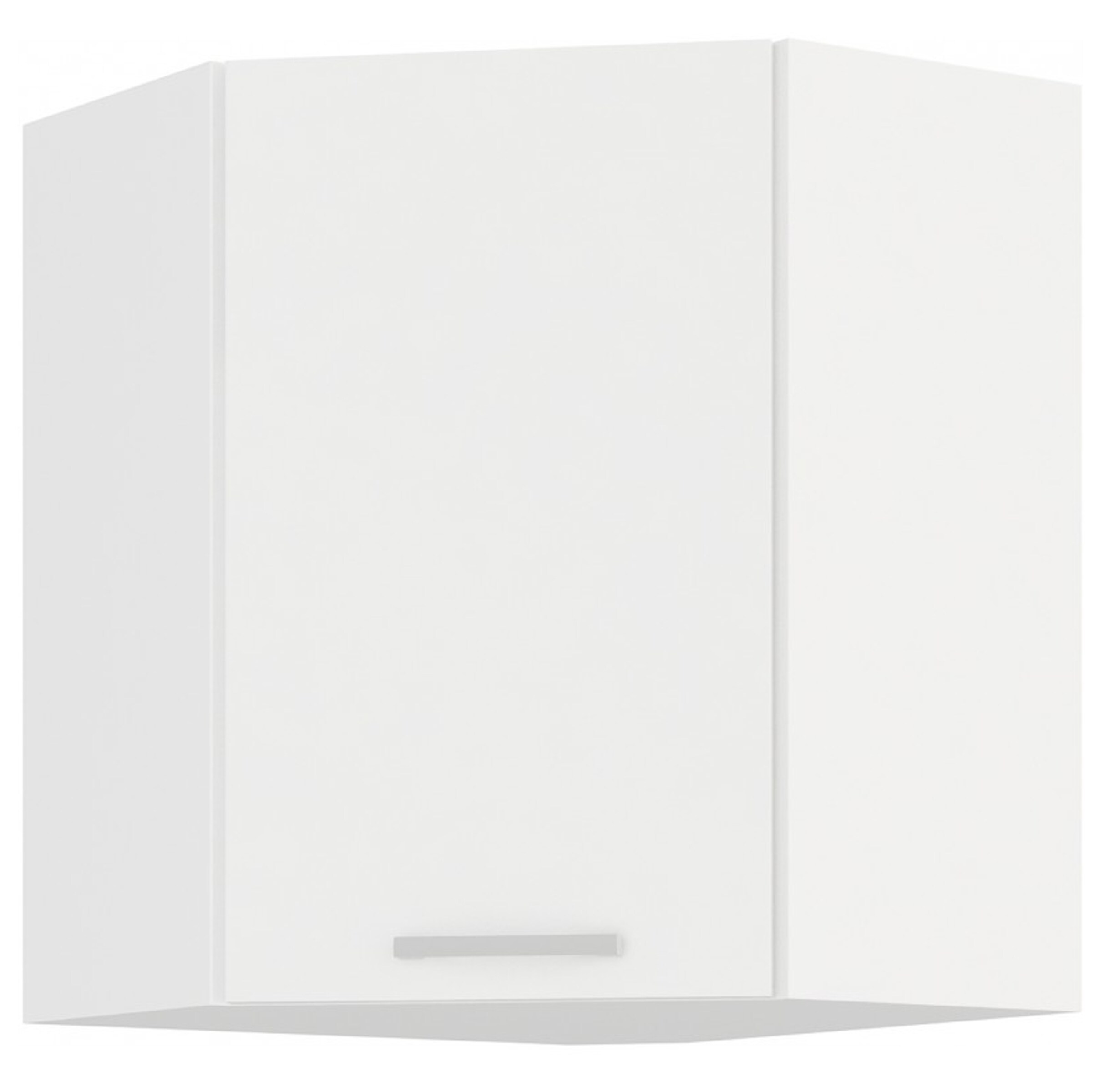 EKO White Eckh&auml;ngeschrank 58x58 Weiss matt K&uuml;chenzeile K&uuml;chenblock Einbauk&uuml;che - Bild 1