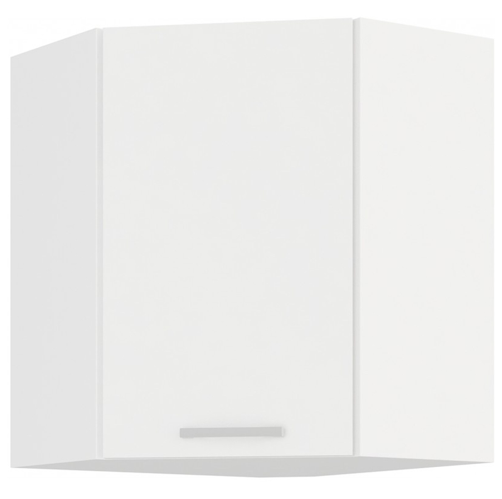 EKO White Eckhängeschrank 58x58 Weiss matt Küchenzeile Küchenblock Einbauküche