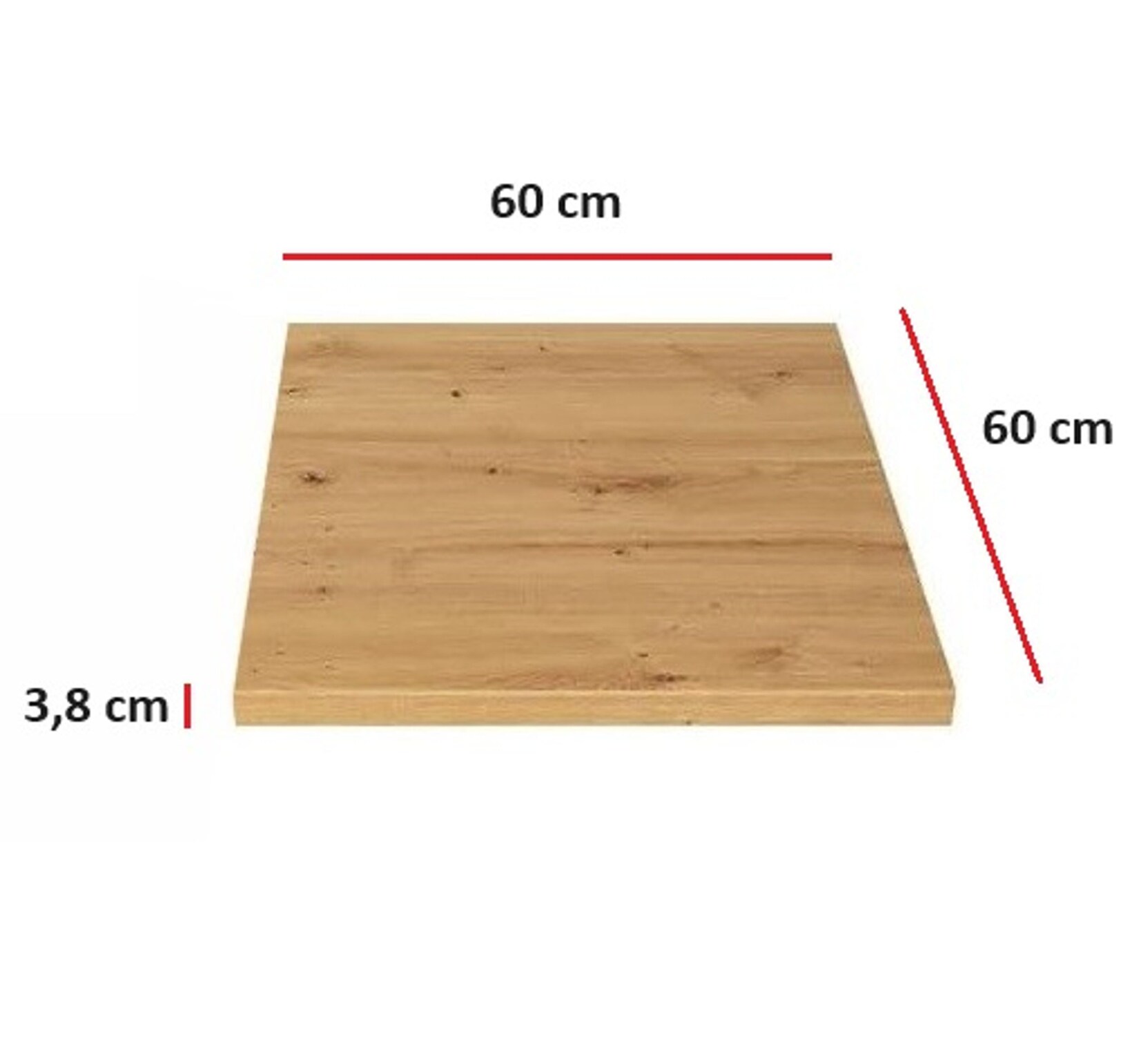 Küchen Arbeitsplatte 60 cm 38 mm Küchenzeile Küchenblock Eiche Artisan Eko Stilo