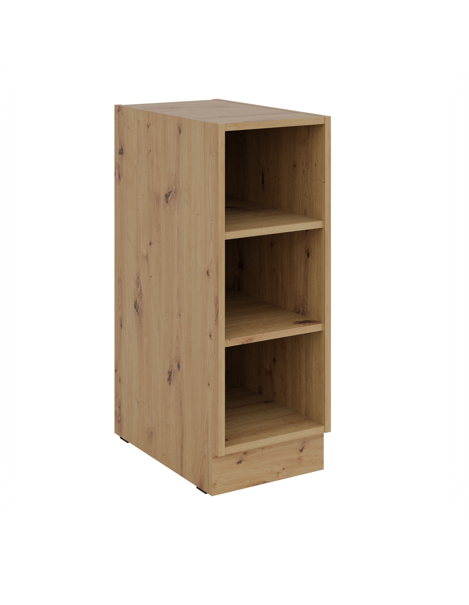 Unterschrank Regal 30 cm Eiche Artisan K&uuml;chenzeile K&uuml;chenblock K&uuml;che - Bild 1