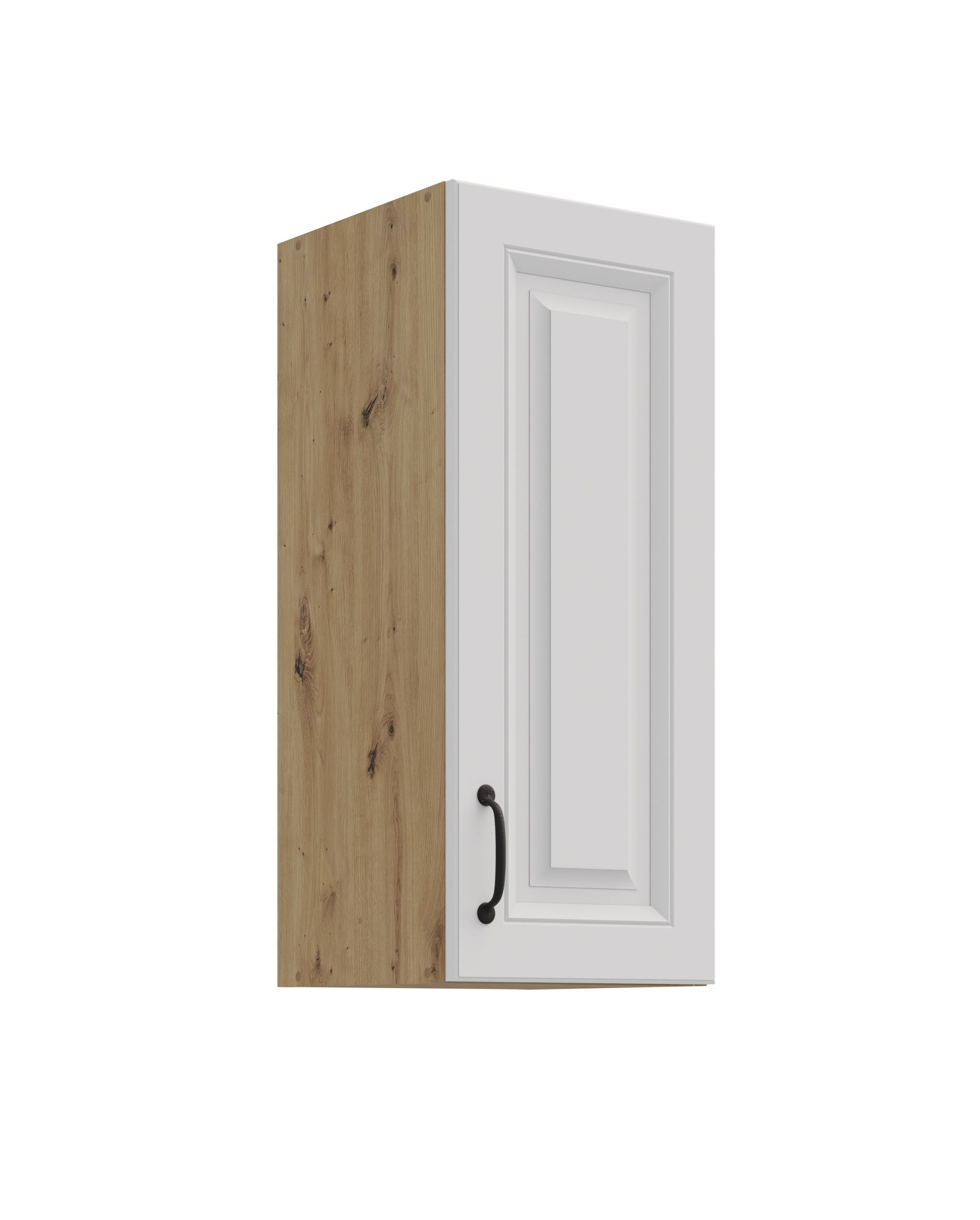 H&auml;ngeschrank 30 cm Stilo Weiss + Eiche Artisan K&uuml;chenzeile K&uuml;chenblock K&uuml;che - Bild 1