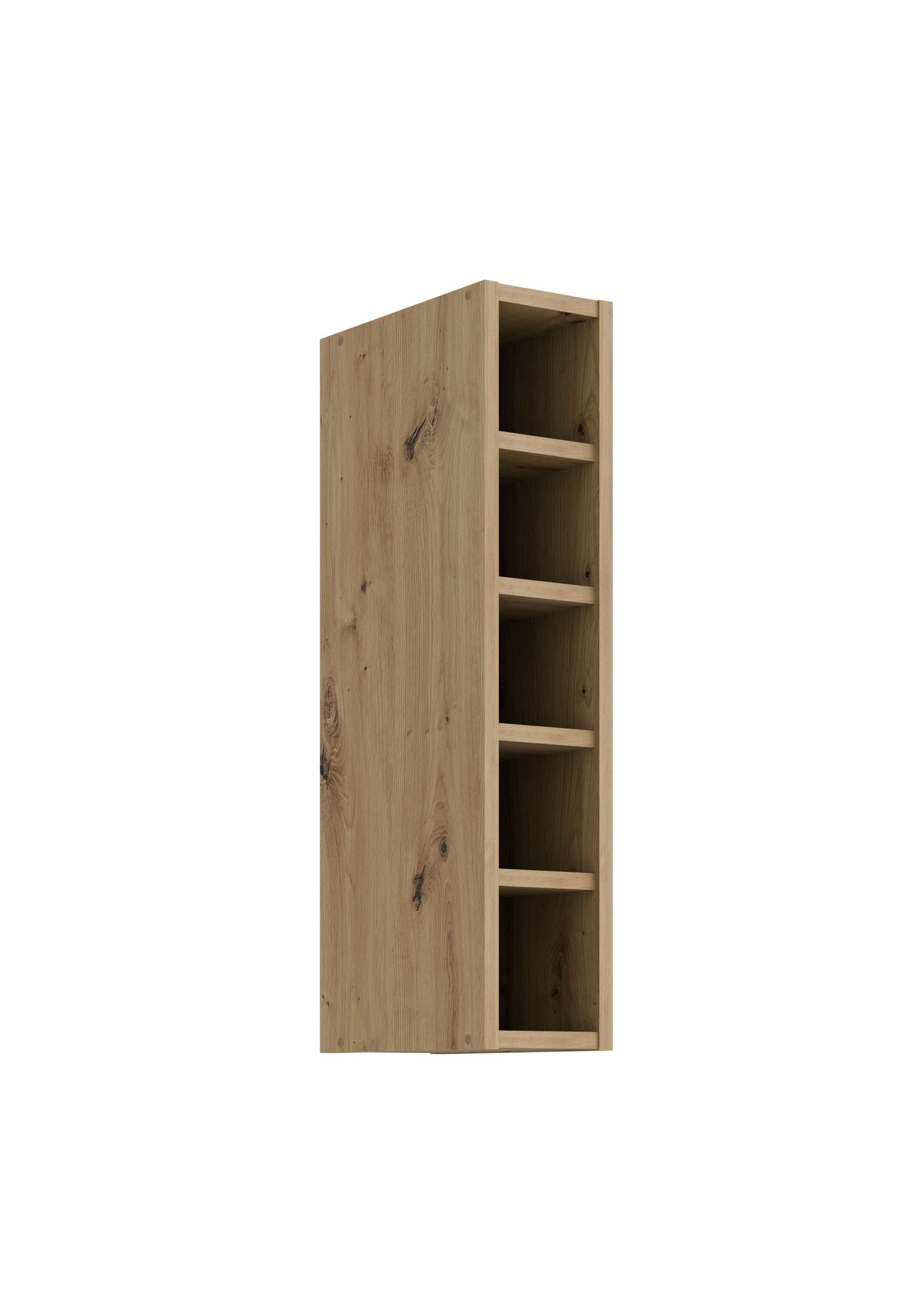H&auml;ngeschrank Regal 15 cm Eiche Artisan K&uuml;chenzeile K&uuml;chenblock K&uuml;che Stilo - Bild 1