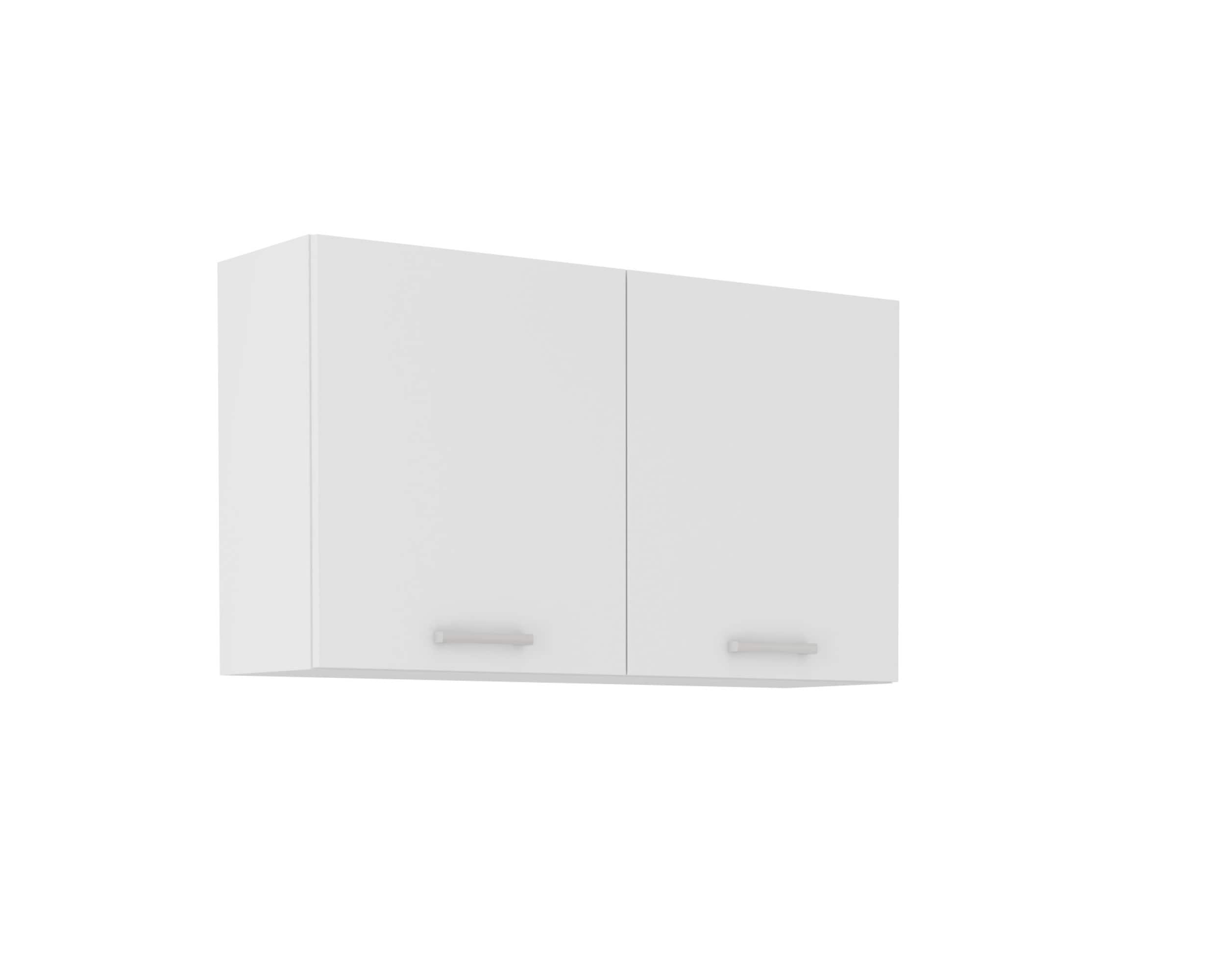 H&auml;ngeschrank Buffet K&uuml;che Mario 100 K&uuml;chenzeile Einbauk&uuml;che Weiss - Bild 1