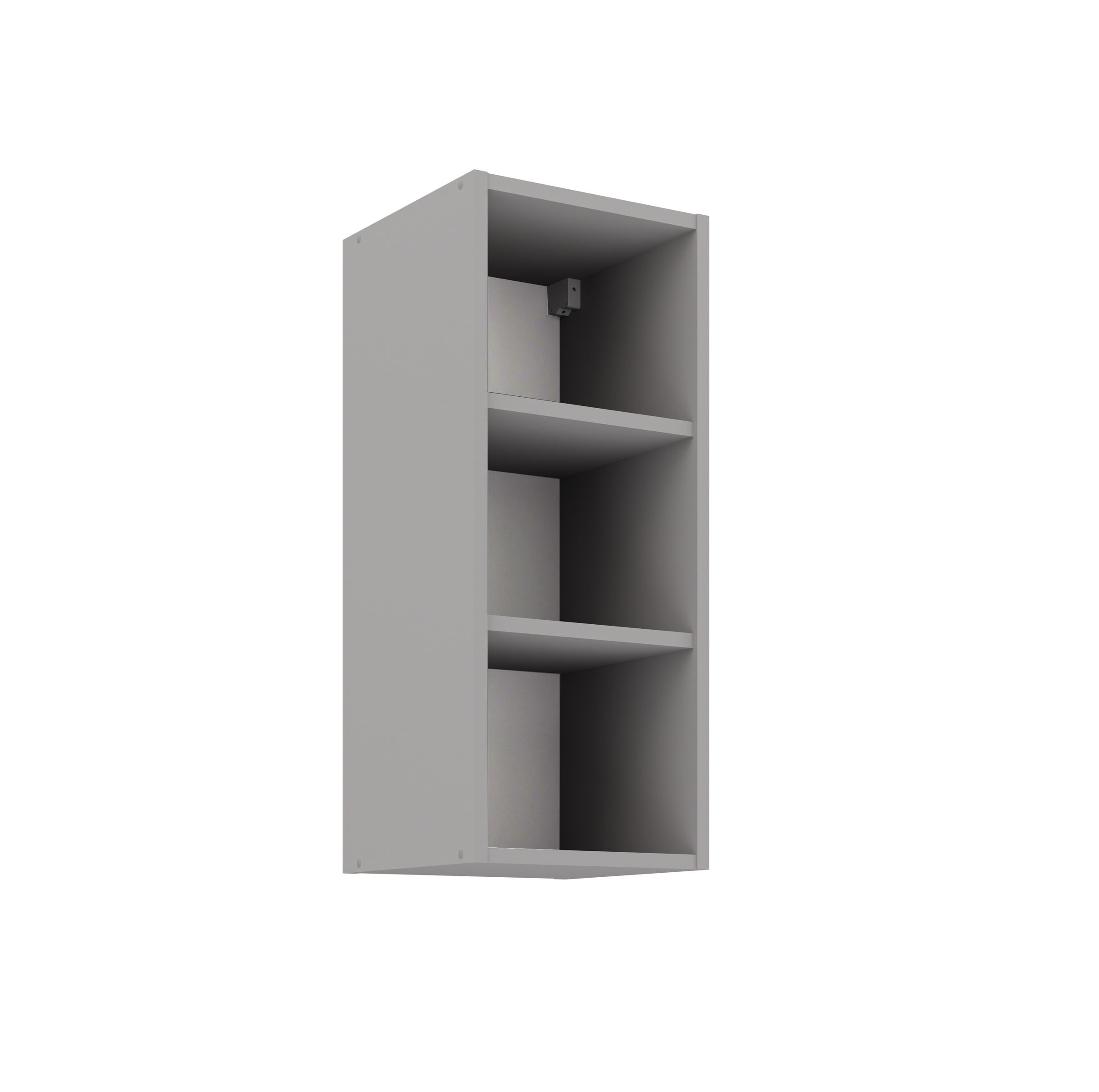 H&auml;ngeschrank Regal 30 cm Bianca Grey Rose - Grau K&uuml;chenzeile K&uuml;chenblock - Bild 1