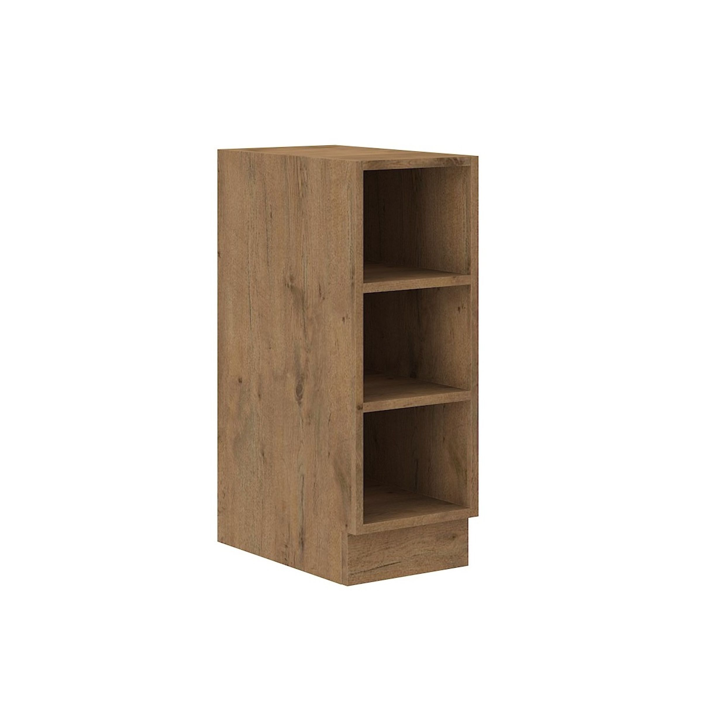 Vigo Unterschrank Regal 30 cm Eiche Lancelot K&uuml;chenzeile K&uuml;chenblock K&uuml;che - Bild 1