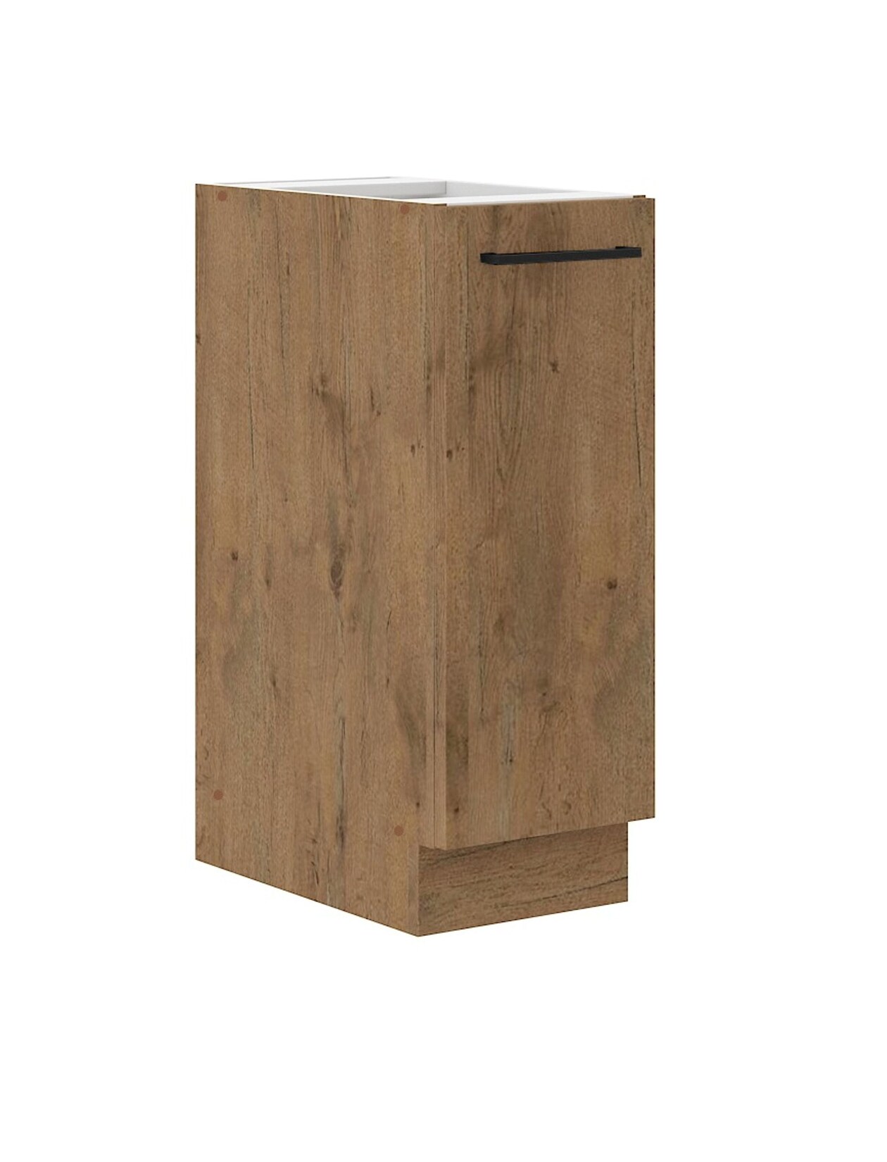 Küche Vigo Eiche Lancelot matt Unterschrank 30 cm Schrankauszug Küchenschrank