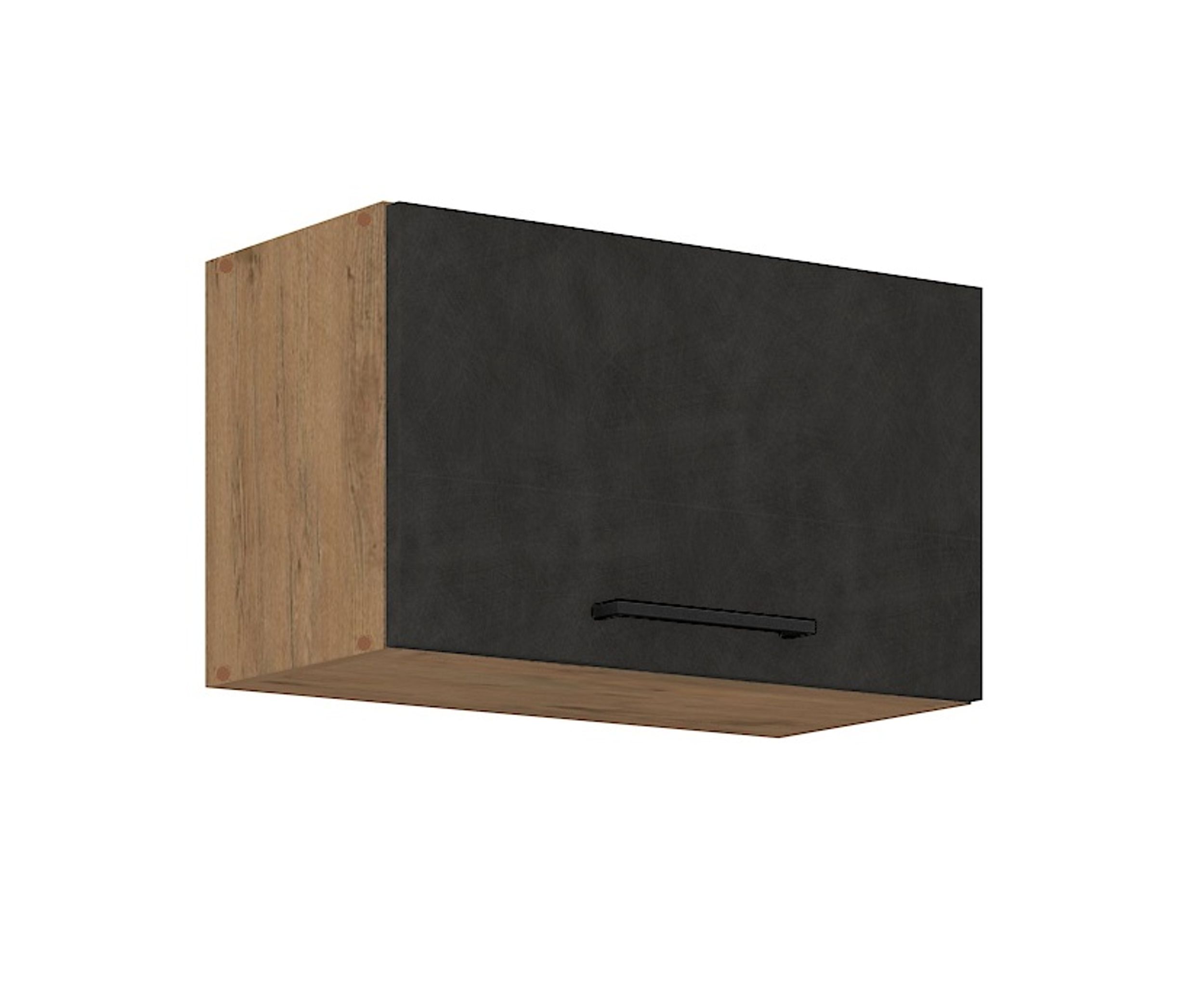 Vigo Kurzh&auml;ngeschrank 60 cm Eiche Lancelot Matera Grau K&uuml;chenzeile K&uuml;chenblock - Bild 1