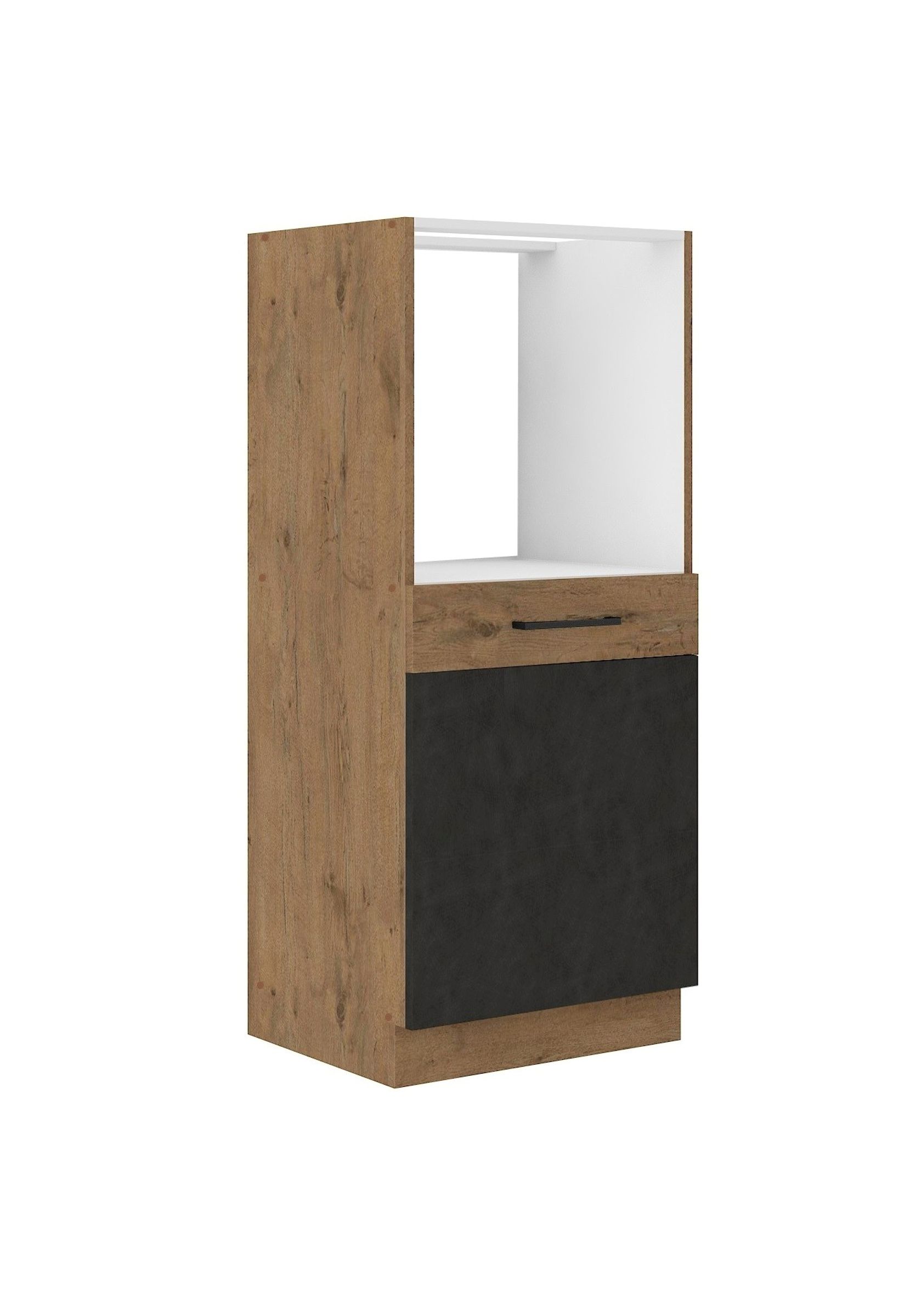 Vigo Midischrank 60 cm Eiche Lancelot Matera Grau K&uuml;chenzeile K&uuml;chenblock K&uuml;che - Bild 1