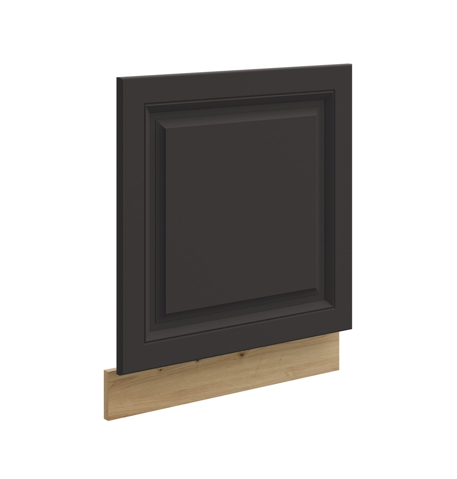 Frontblende für integrierten Geschirrspüler 60 cm Stilo Grau + Eiche Artisan