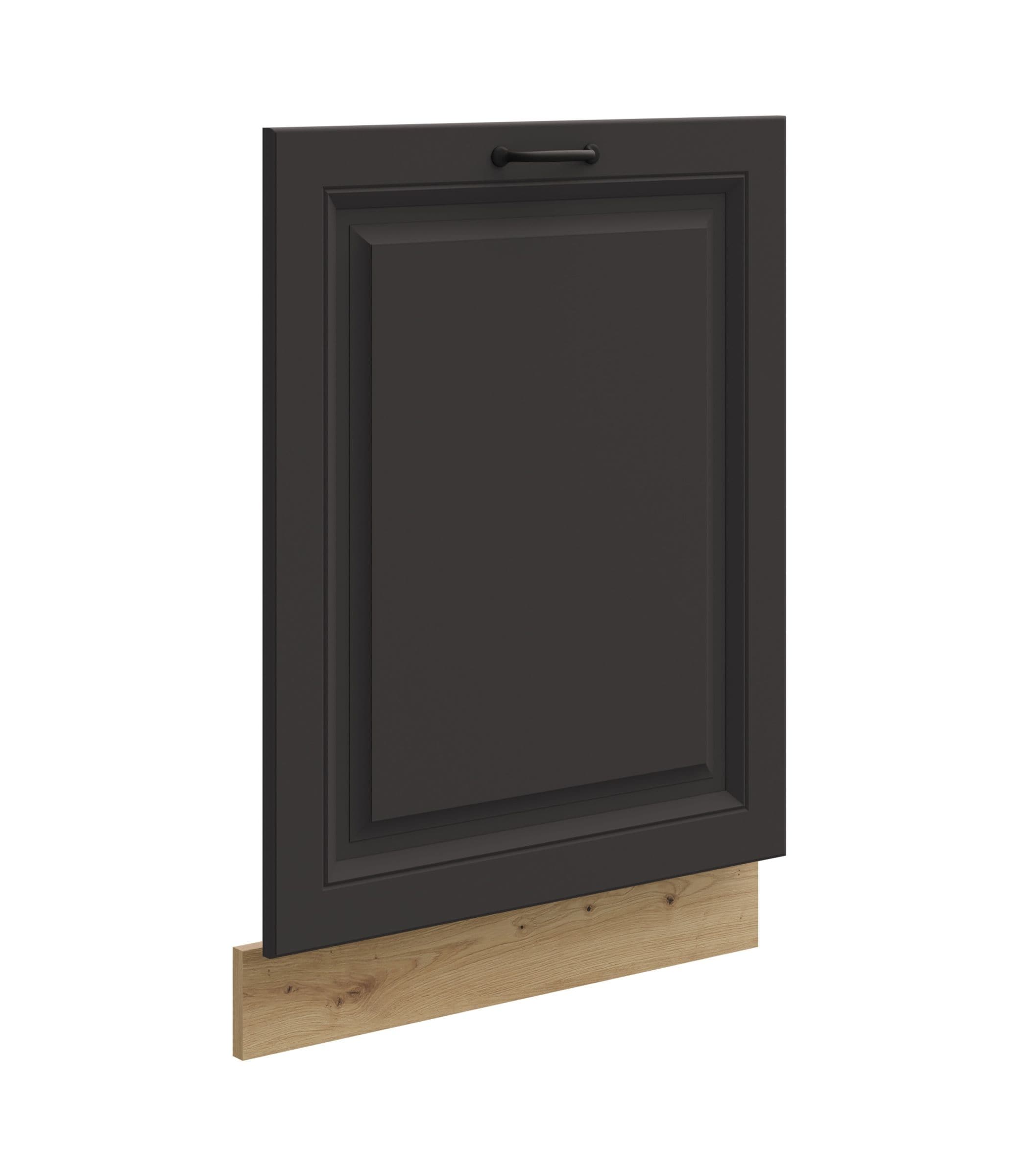 Frontblende f&uuml;r vollintegrierten Geschirrsp&uuml;ler 60 cm Stilo Grau + Eiche Artisan - Bild 1