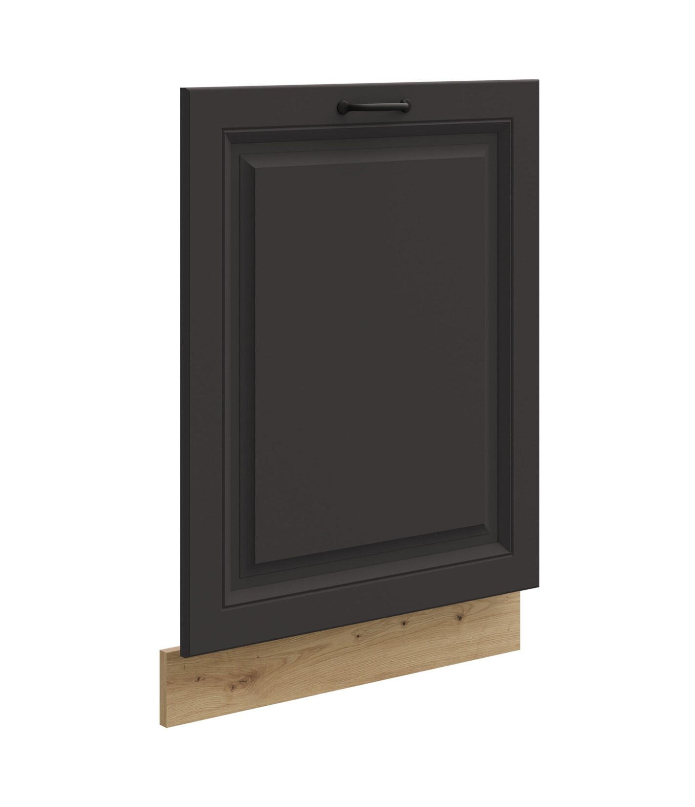 Frontblende für vollintegrierten Geschirrspüler 60 cm Stilo Grau + Eiche Artisan