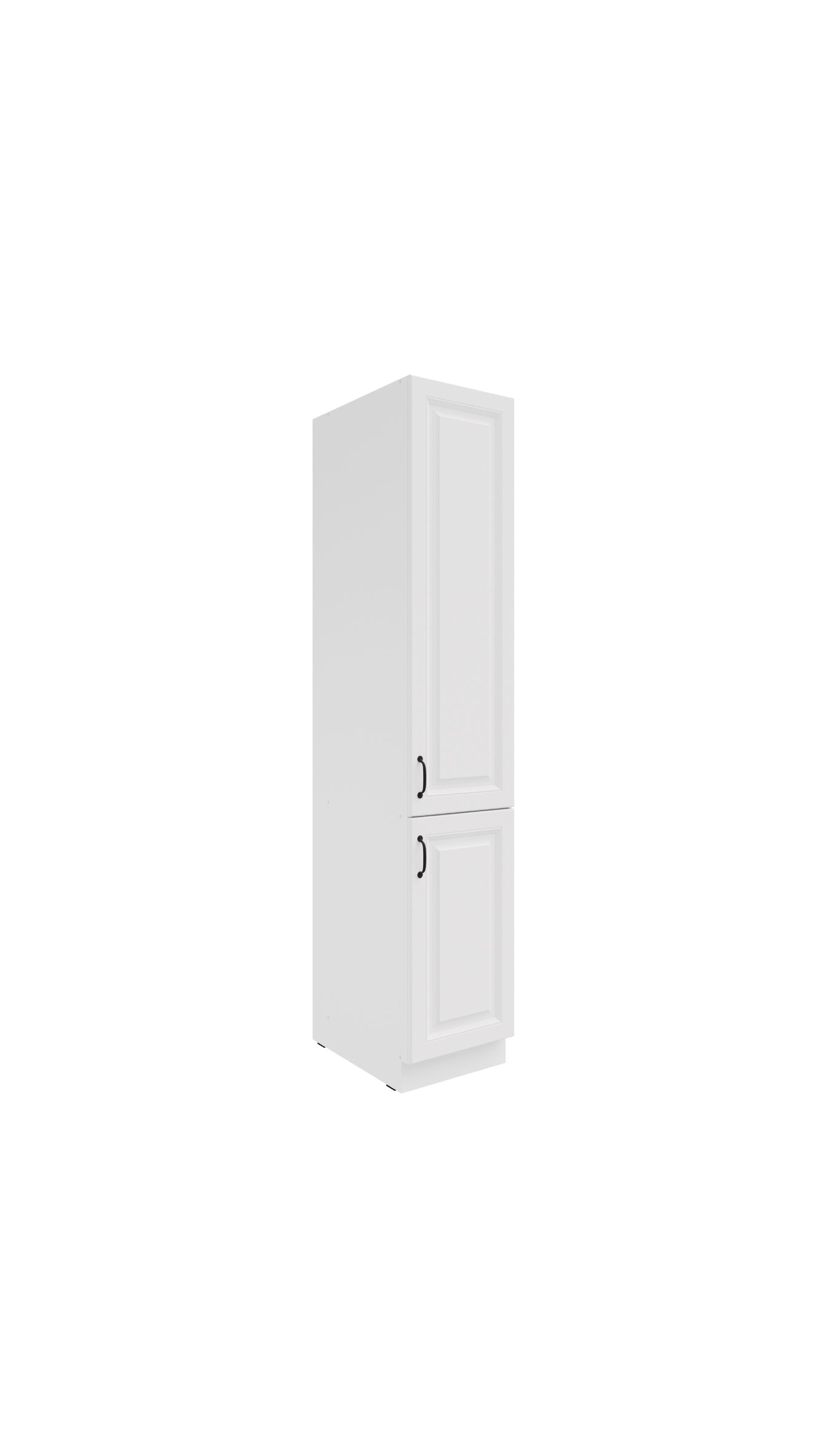 K&uuml;chen Vorratshochschrank 40 cm Stilo Weiss K&uuml;chenzeile K&uuml;chenblock - Bild 1