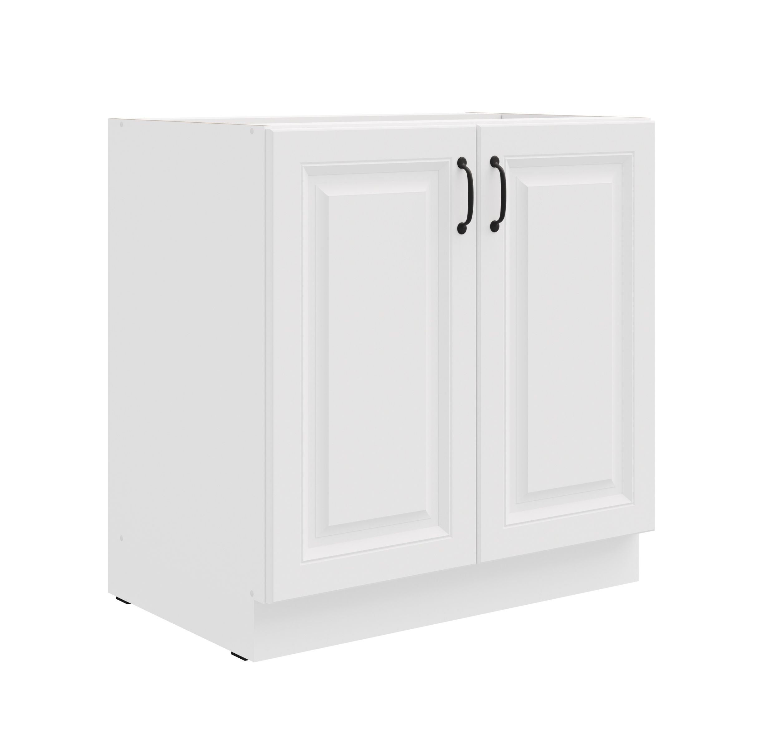 Unterschrank 80 cm Stilo Weiss K&uuml;chenzeile K&uuml;chenblock K&uuml;che Einbauk&uuml;che - Bild 1