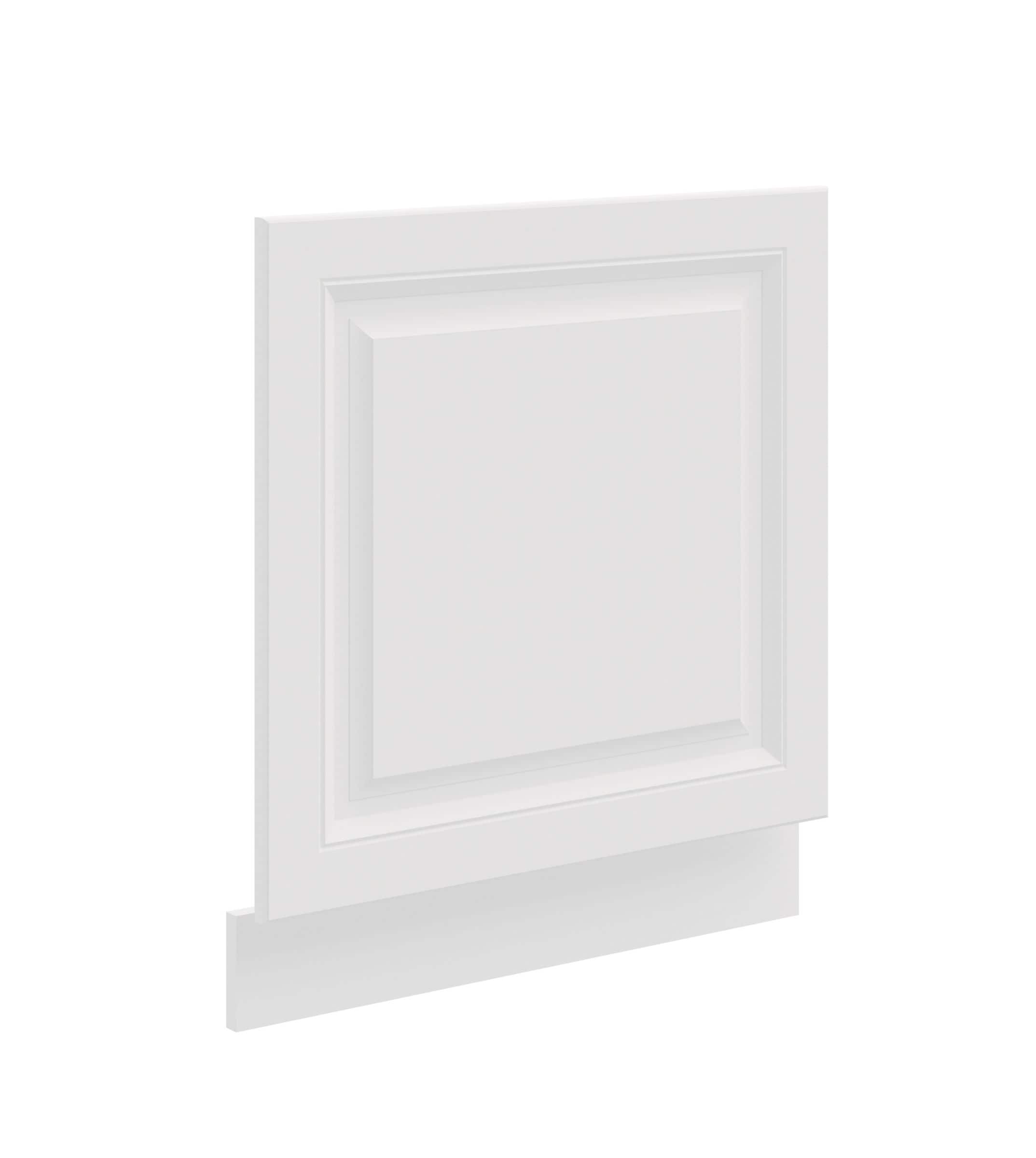 Frontblende f&uuml;r integrierten Geschirrsp&uuml;ler 60 cm Stilo Wei&szlig; K&uuml;che Landhaus - Bild 1