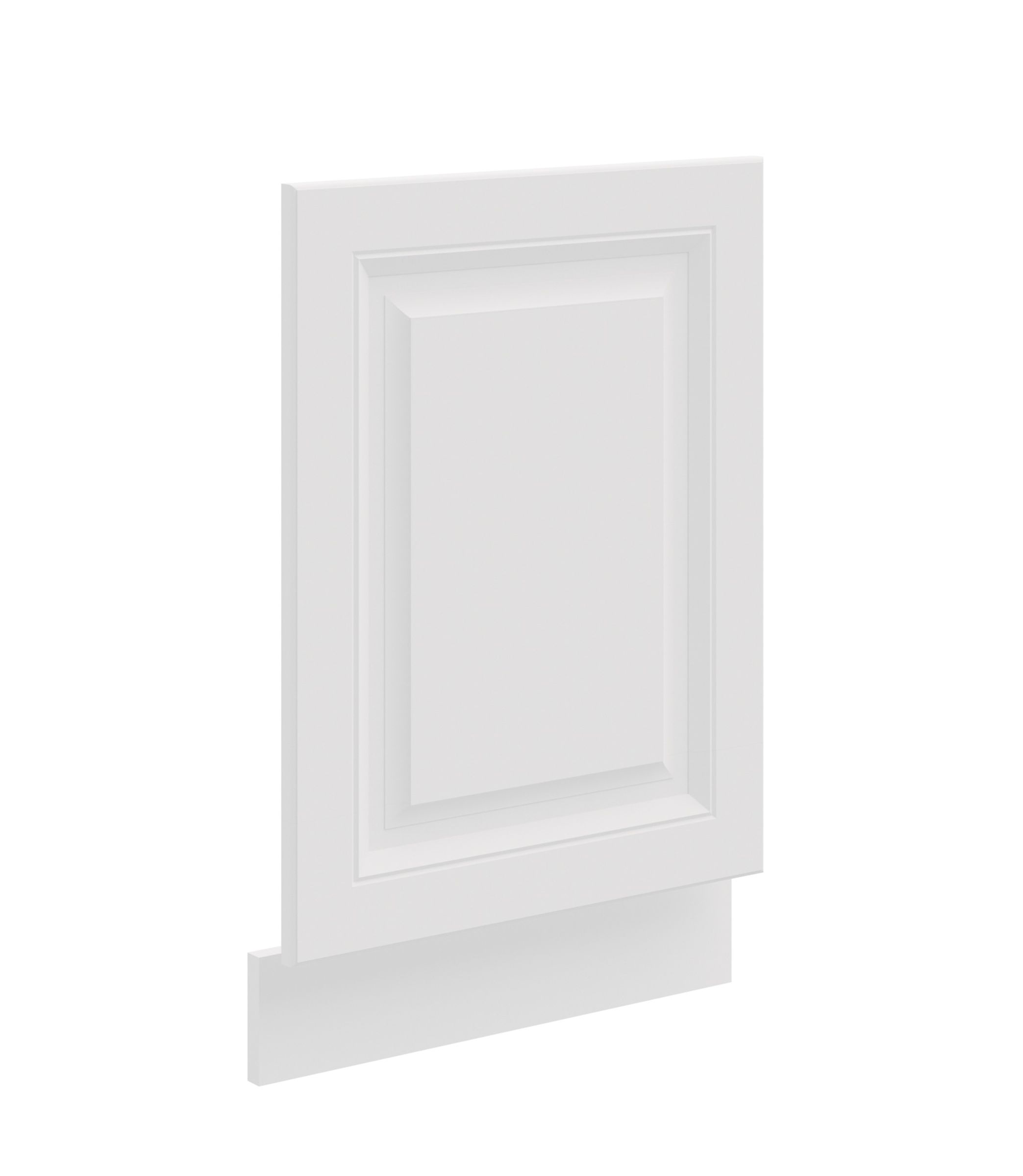 Frontblende f&uuml;r integrierten Geschirrsp&uuml;ler 45 cm Stilo Wei&szlig; K&uuml;che Landhaus - Bild 1