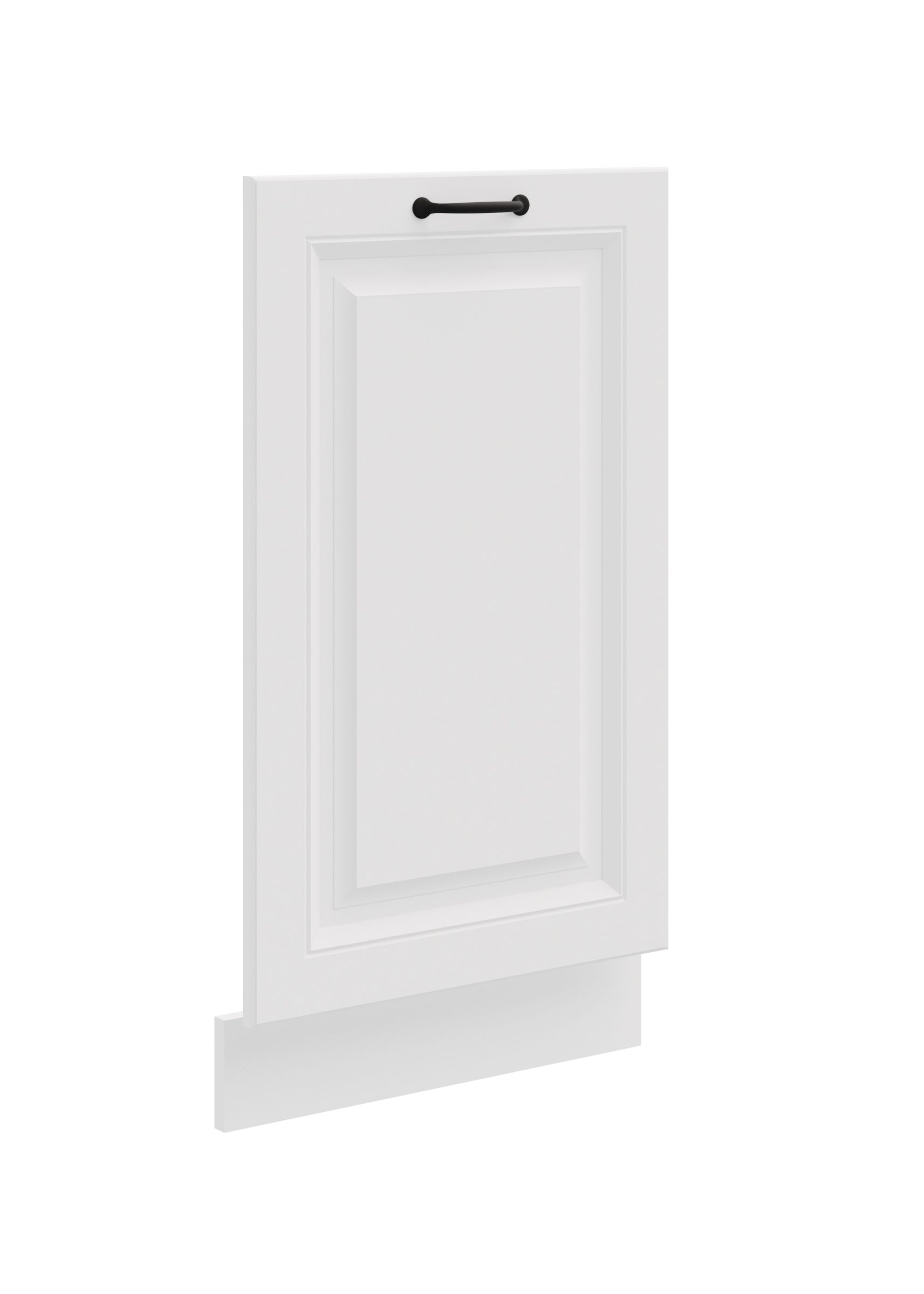 Frontblende f&uuml;r vollintegrierten Geschirrsp&uuml;ler 45 cm Stilo Wei&szlig; K&uuml;che Landhaus - Bild 1