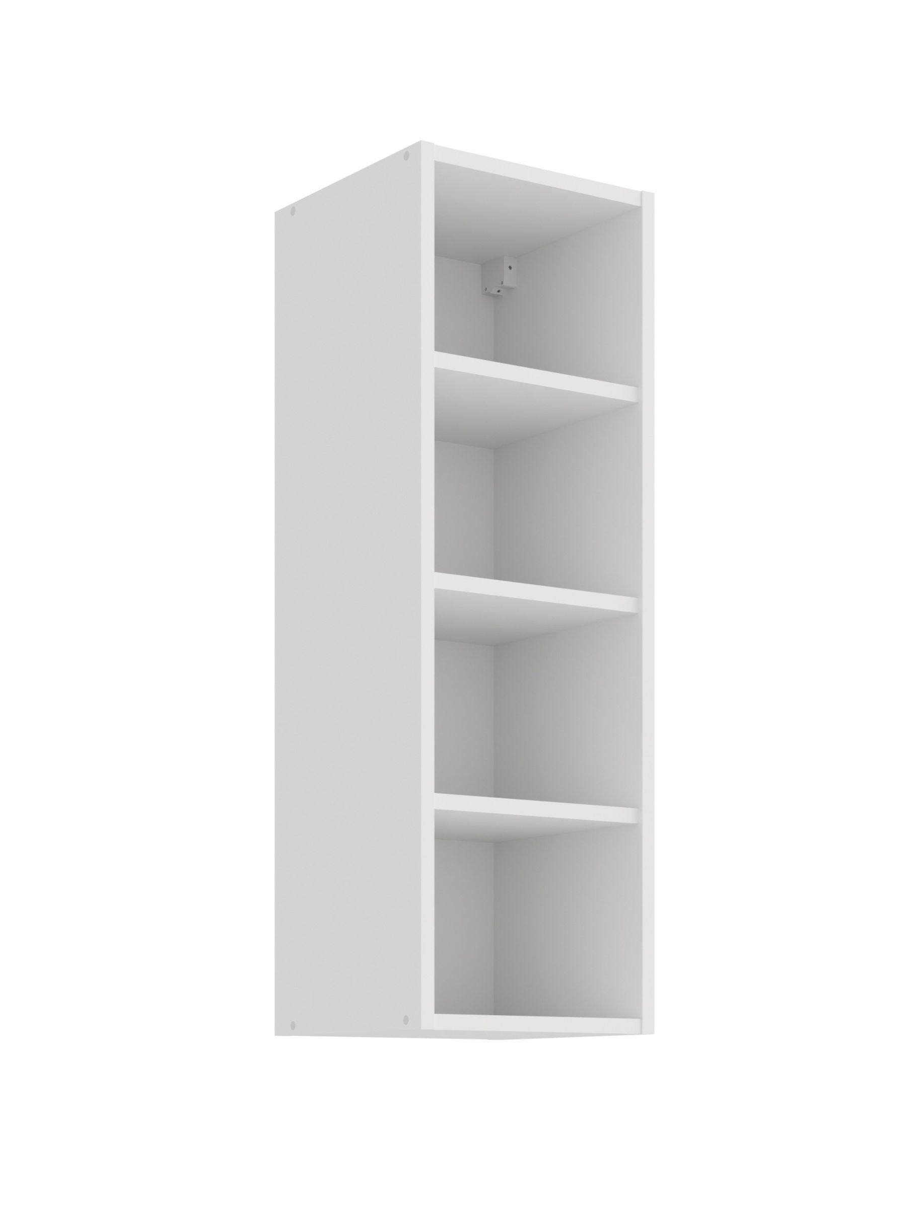 H&auml;ngeschrank Regal 30 Wei&szlig; K&uuml;chenzeile K&uuml;chenblock K&uuml;che Stilo Landhaus H&ouml;he 90 - Bild 1