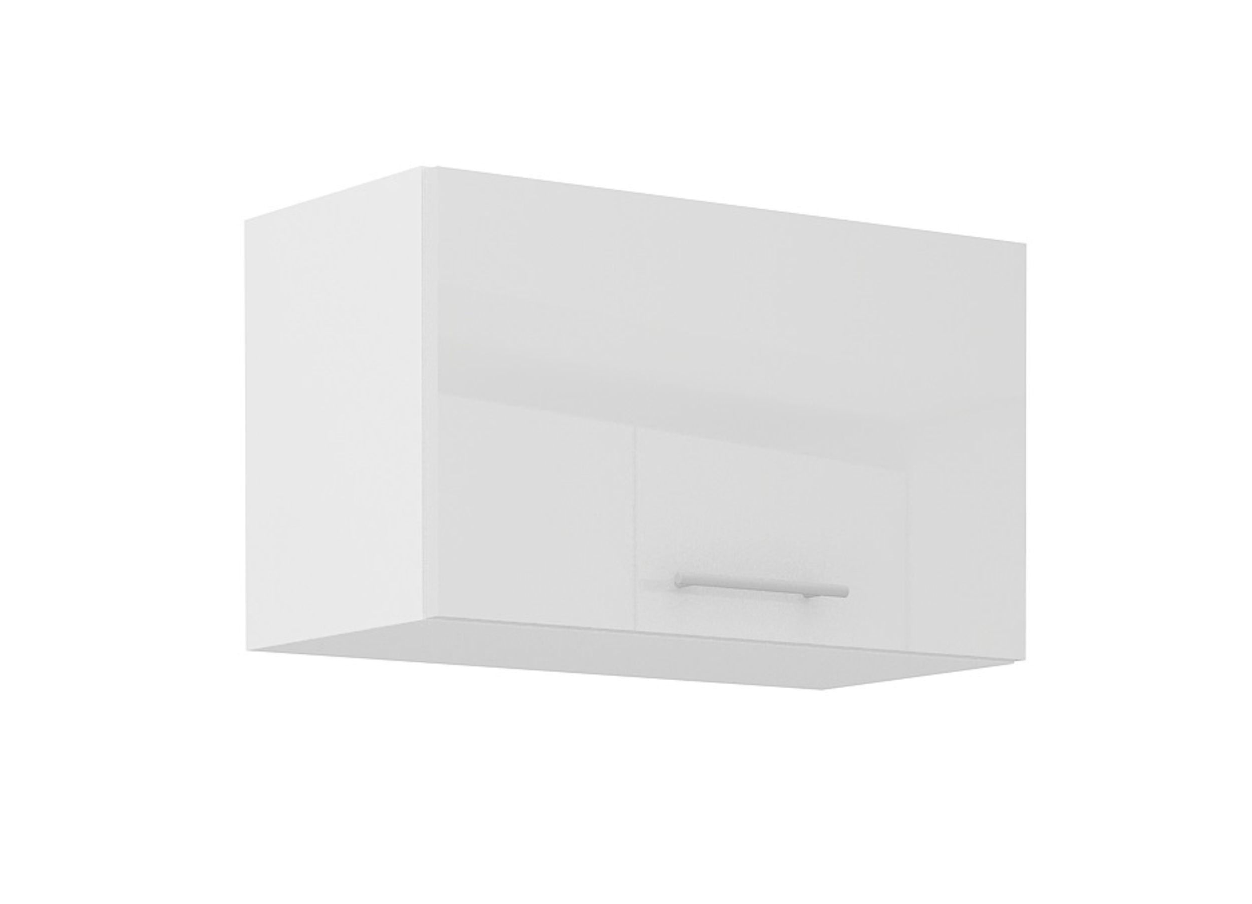 K&uuml;che H&auml;ngeschrank 60 Lara Wei&szlig; Hochglanz K&uuml;chenzeile K&uuml;chenblock - Bild 1