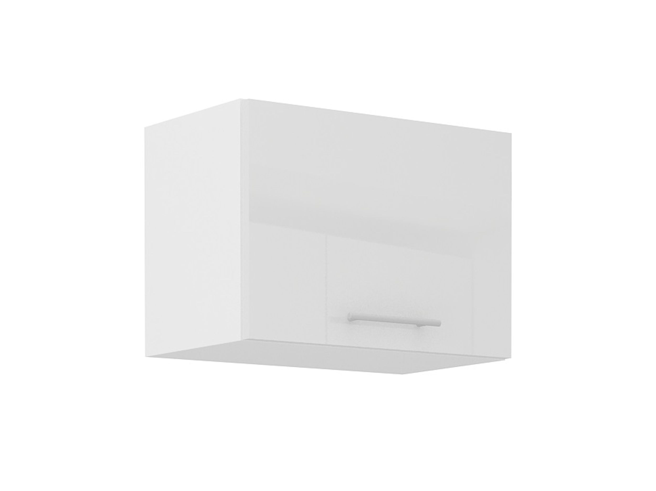 K&uuml;che H&auml;ngeschrank 50 Lara Wei&szlig; Hochglanz K&uuml;chenzeile K&uuml;chenblock - Bild 1