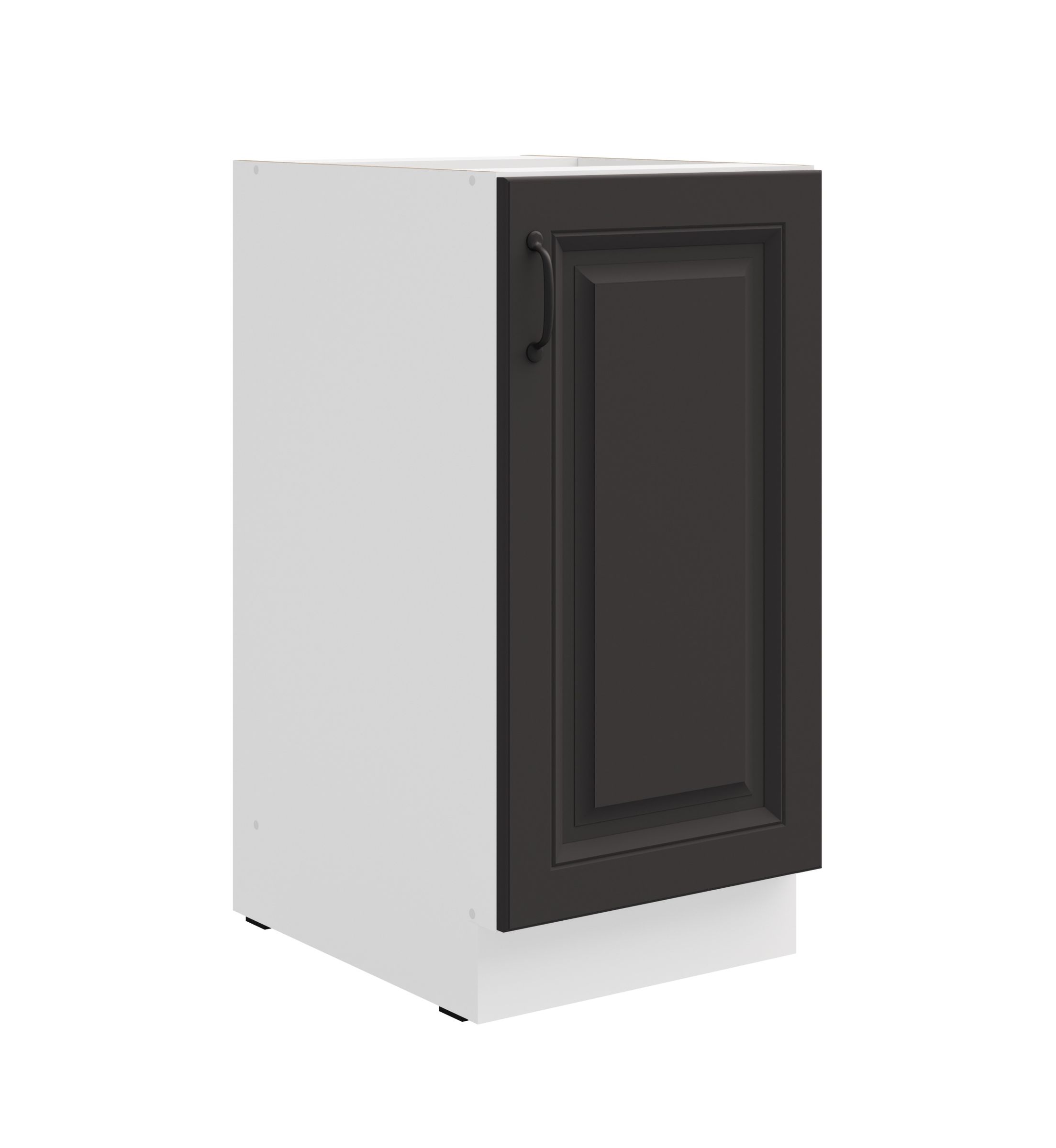 Unterschrank 40 cm Stilo Grau K&uuml;chenzeile K&uuml;chenblock K&uuml;che Landhaus Einbauk&uuml;che - Bild 1