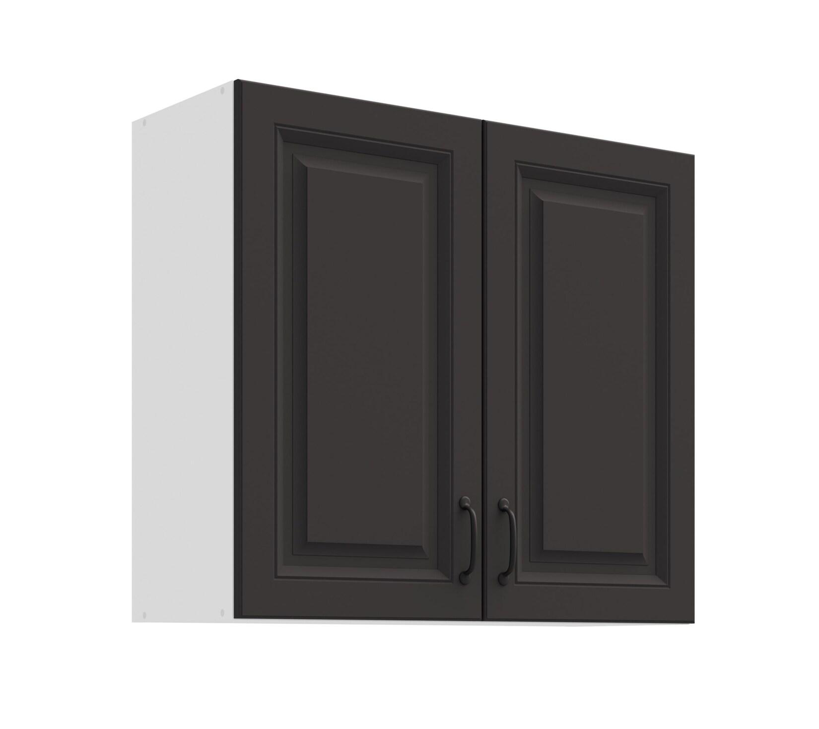 Hängeschrank 80 cm Stilo Grau Küchenzeile Küchenblock Küche Landhaus Einbauküche