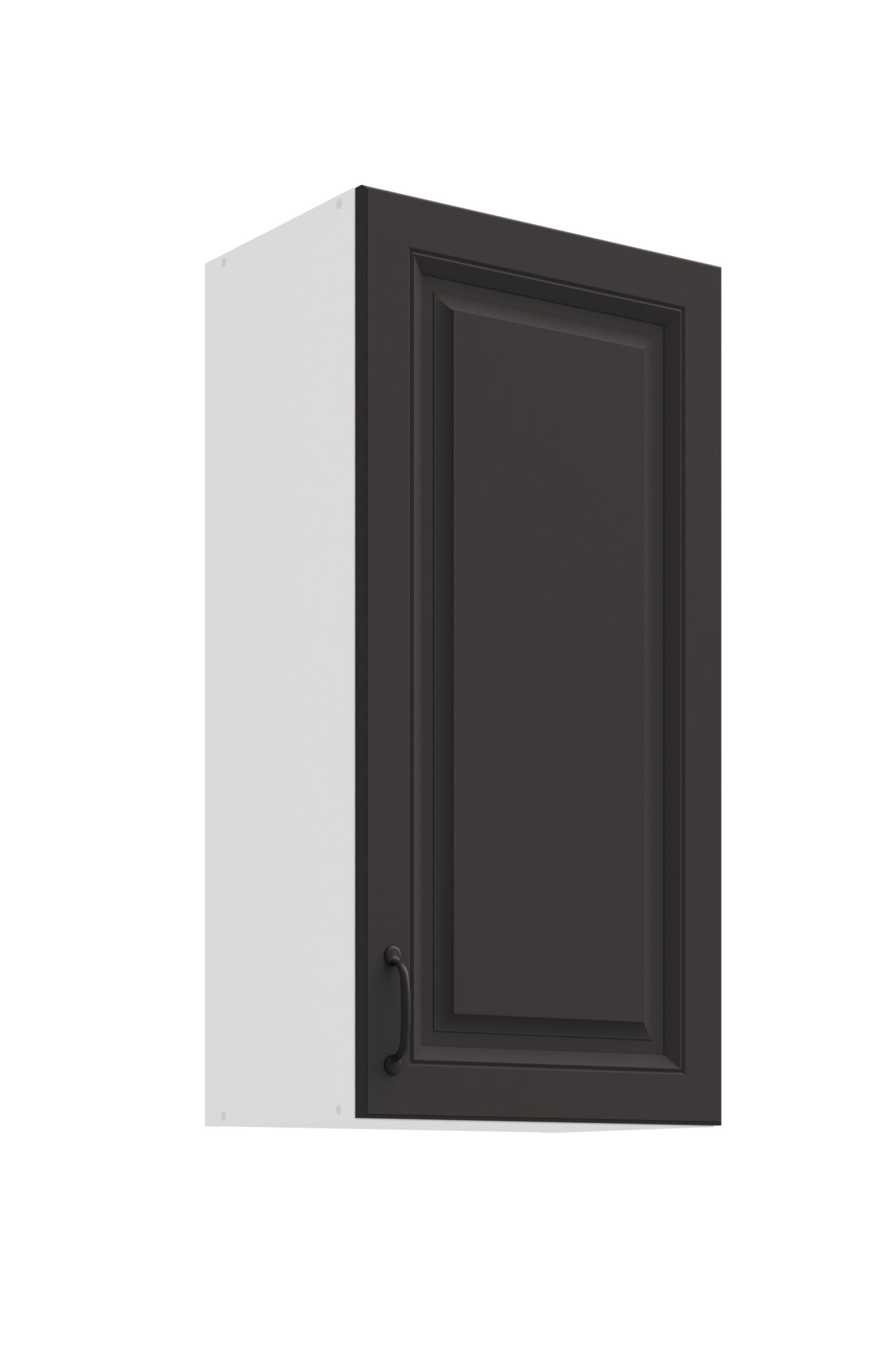 H&auml;ngeschrank 45 cm Stilo Grau K&uuml;chenzeile K&uuml;chenblock K&uuml;che Landhaus H&ouml;he 90 cm - Bild 1