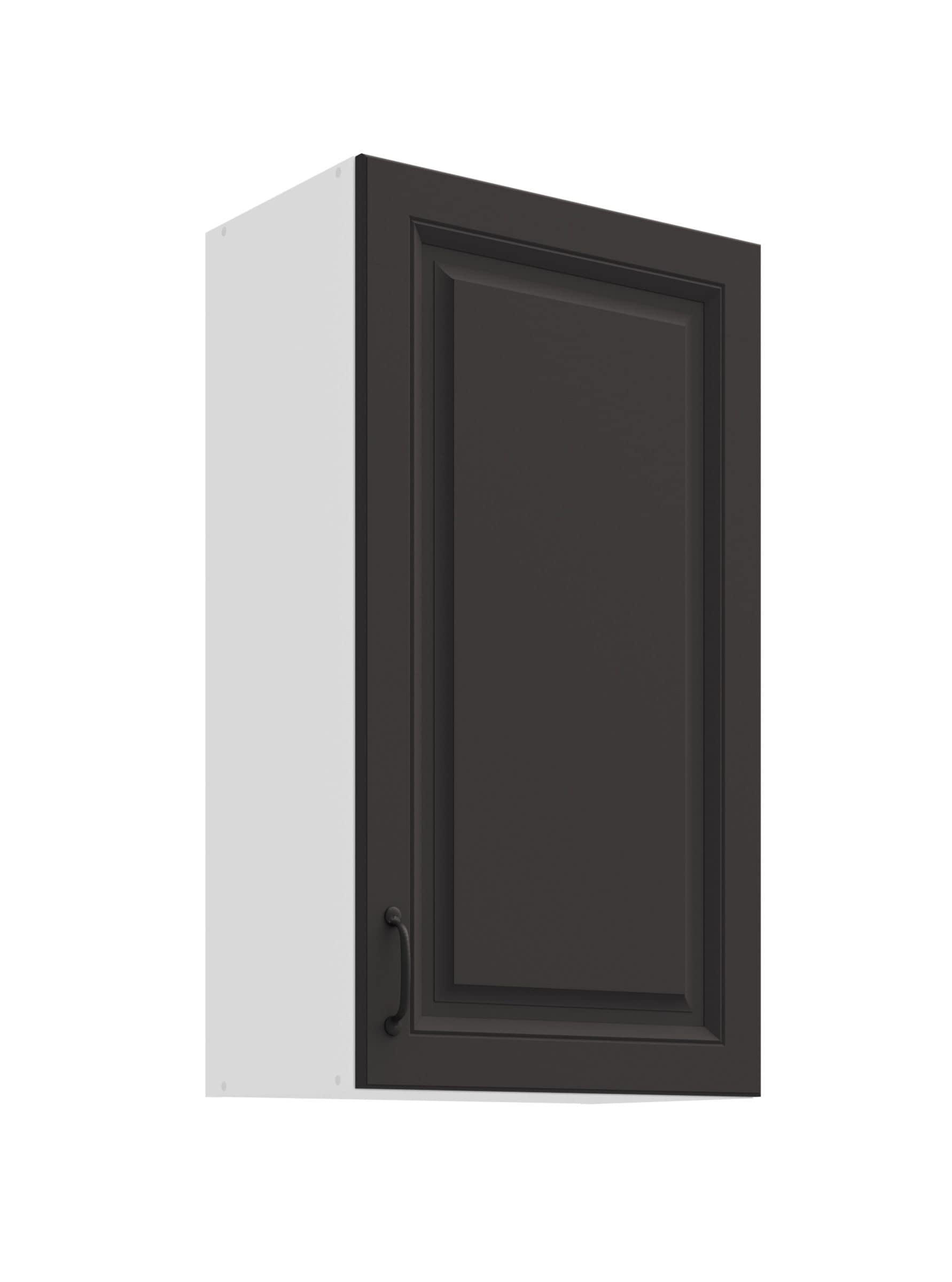 H&auml;ngeschrank 50 cm Stilo Grau K&uuml;chenzeile K&uuml;chenblock K&uuml;che Landhaus H&ouml;he 90 cm - Bild 1