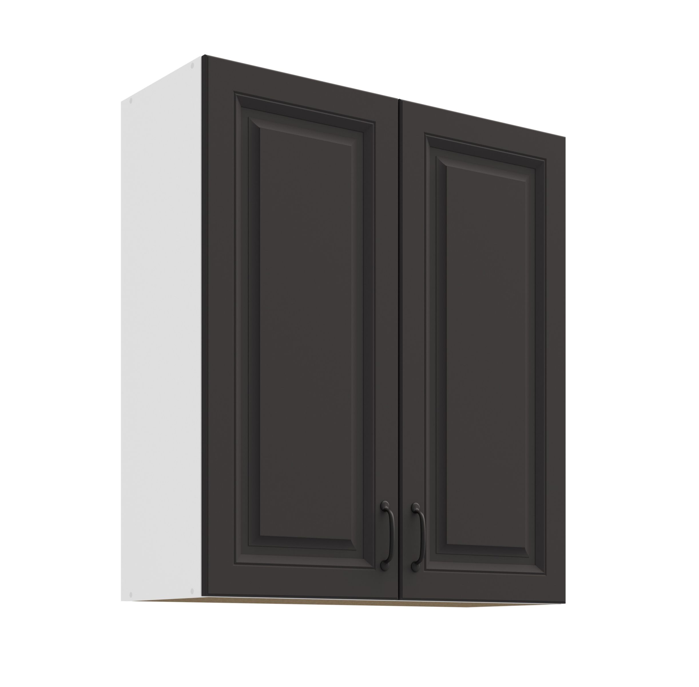 H&auml;ngeschrank 80 cm Stilo Grau K&uuml;chenzeile K&uuml;chenblock K&uuml;che Landhaus H&ouml;he 90 cm - Bild 1