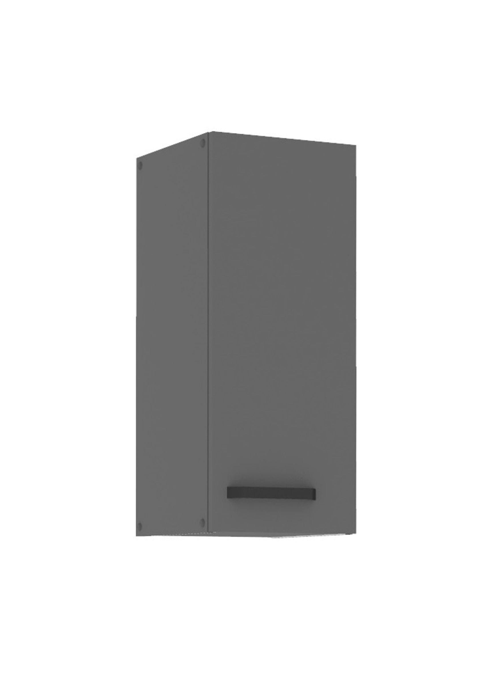 K&uuml;che NESSA H&auml;ngeschrank 30 cm Anthrazit K&uuml;chenzeile K&uuml;chenblock Einbauk&uuml;che - Bild 1