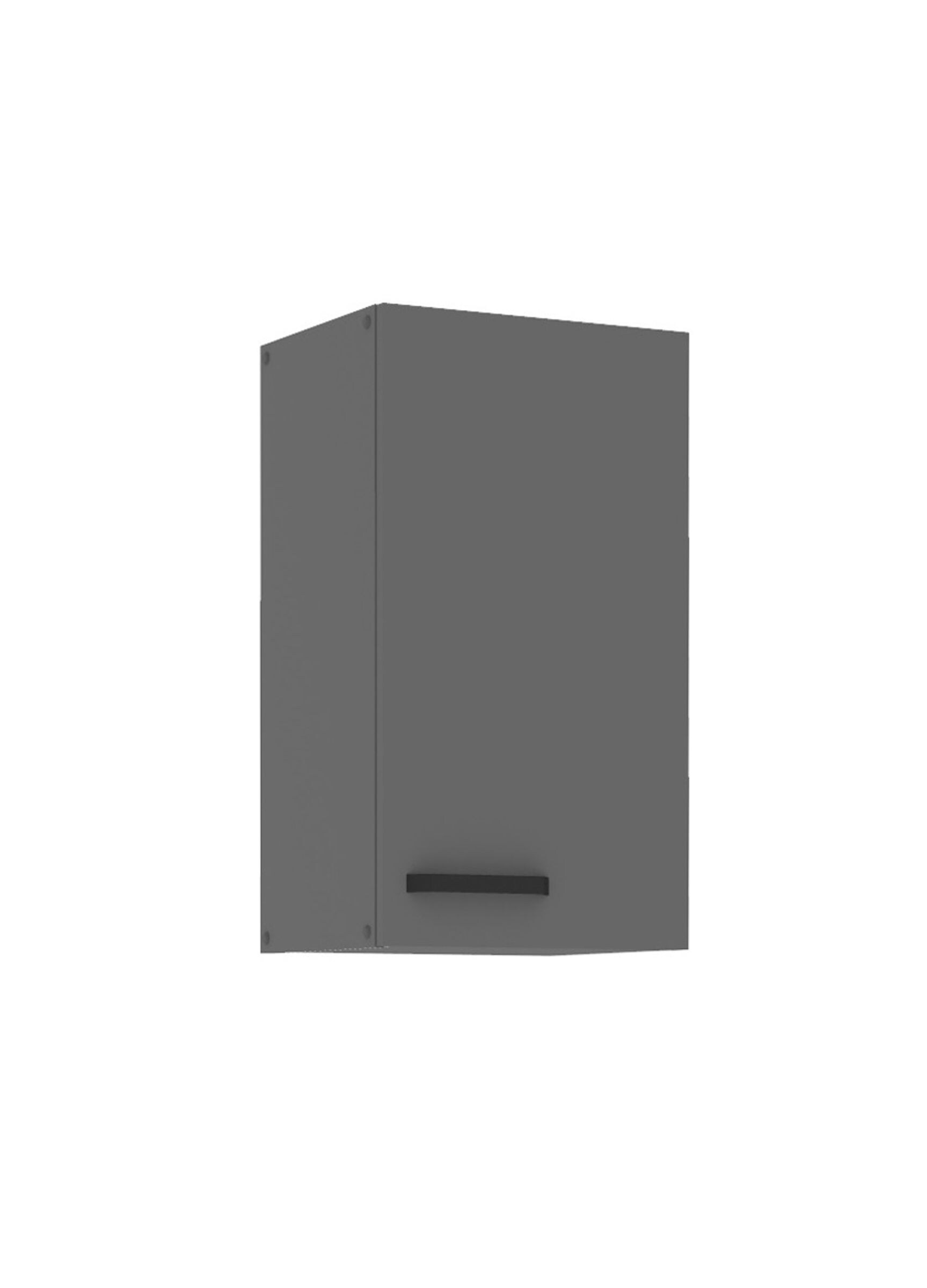 K&uuml;che NESSA H&auml;ngeschrank 40 cm Anthrazit K&uuml;chenzeile K&uuml;chenblock Einbauk&uuml;che - Bild 1