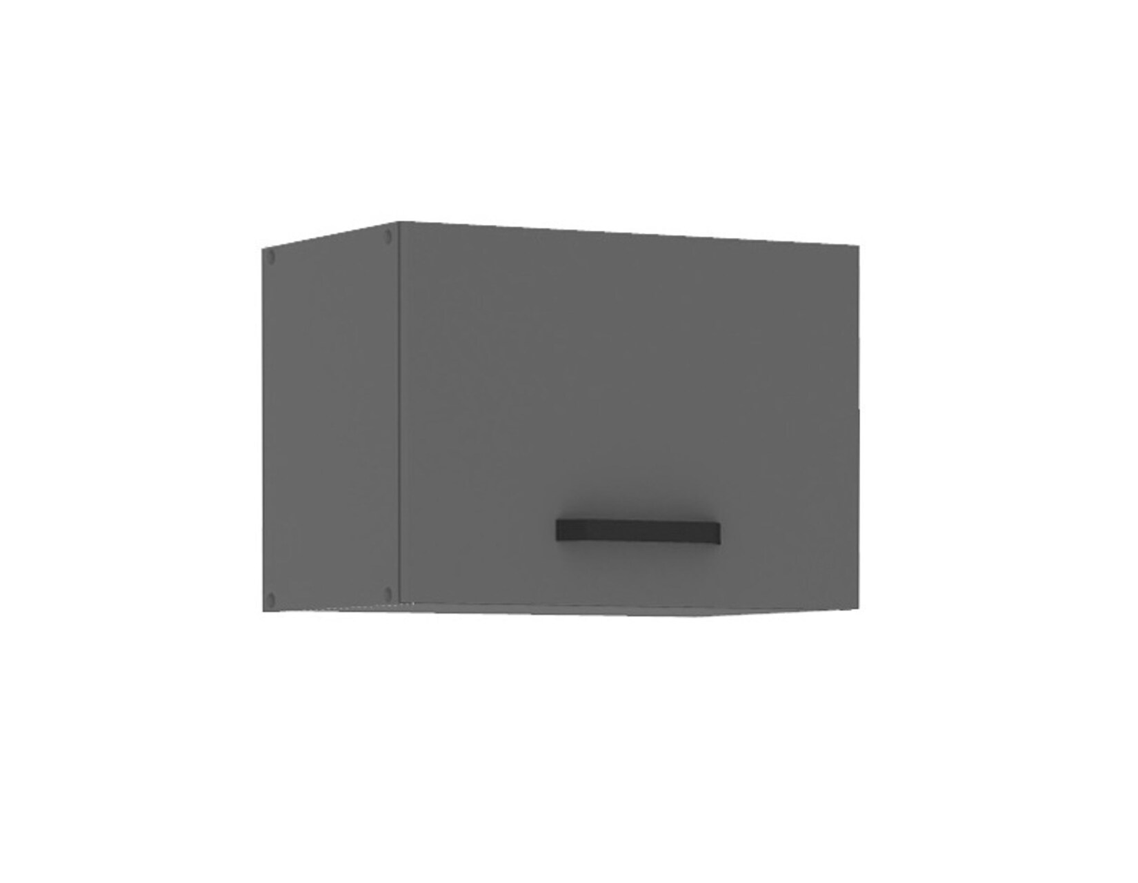 Küche NESSA Hängeschrank 50 cm Anthrazit Küchenzeile Küchenblock Einbauküche