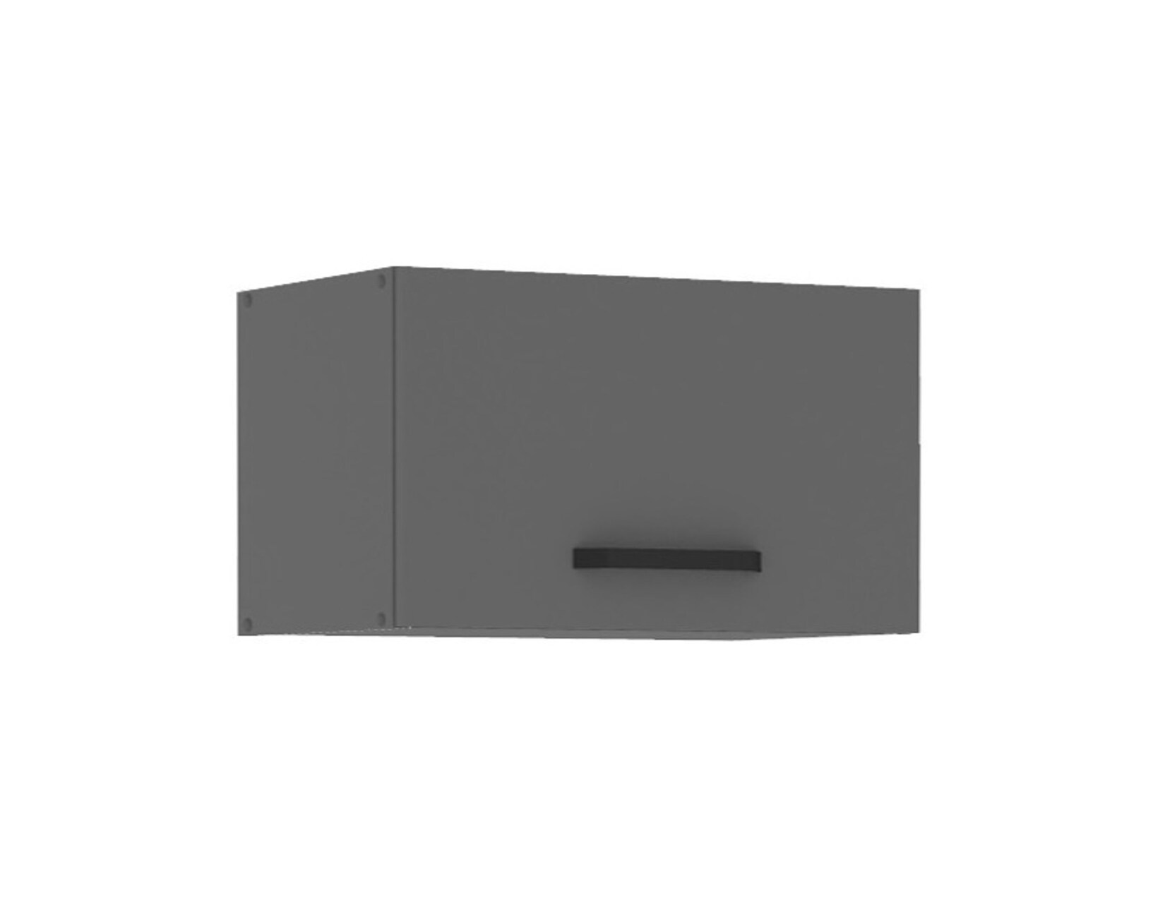 Küche NESSA Hängeschrank 60 cm Anthrazit Küchenzeile Küchenblock Einbauküche