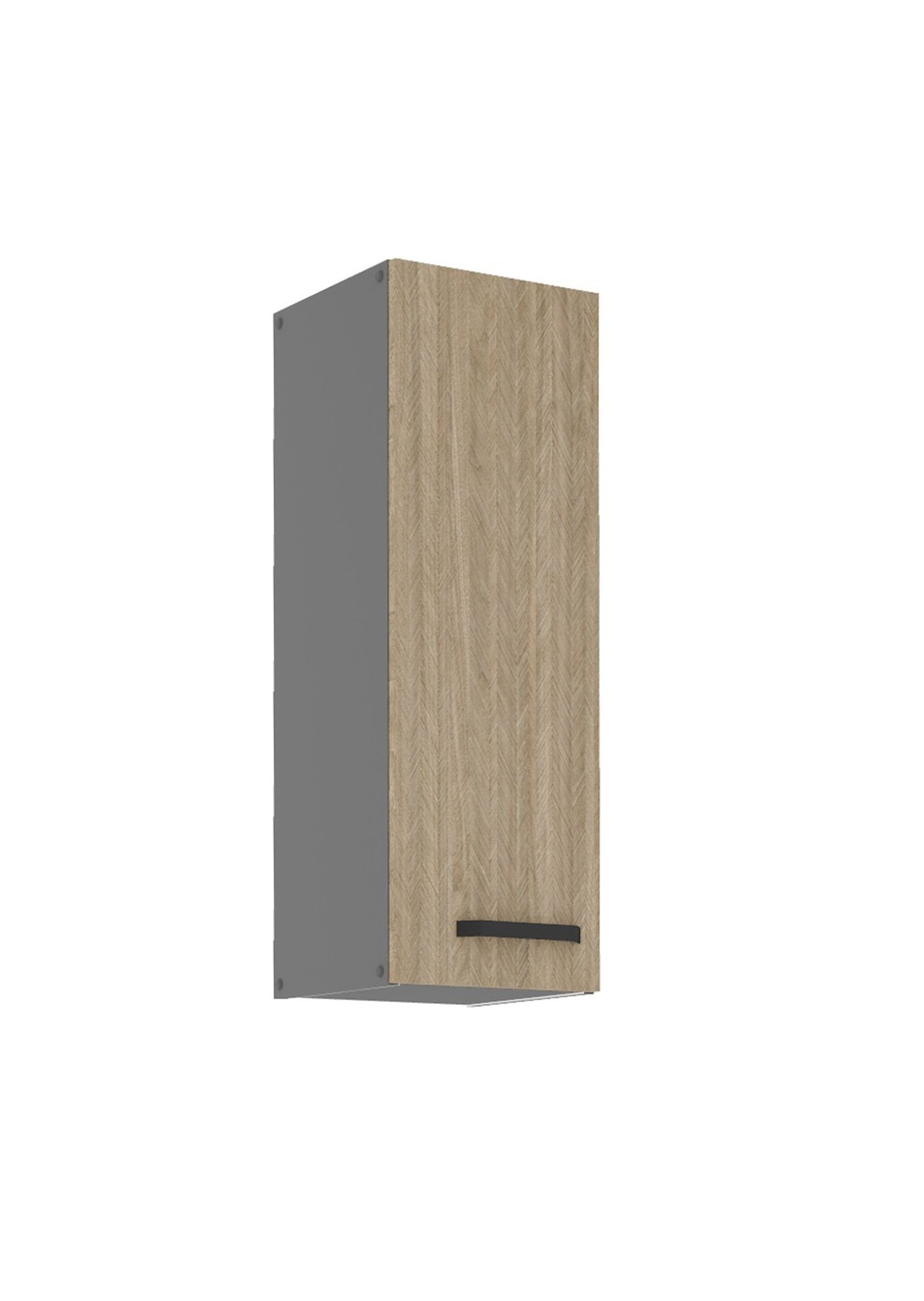 K&uuml;che SCANDI H&auml;ngeschrank 30 cm Fischgr&auml;t K&uuml;chenzeile K&uuml;chenblock Einbauk&uuml;che - Bild 1