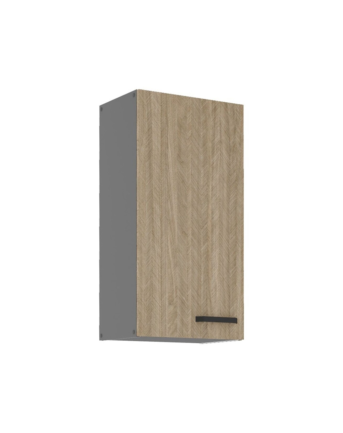 Küche SCANDI Hängeschrank 45 cm Fischgrät Küchenzeile Küchenblock Einbauküche