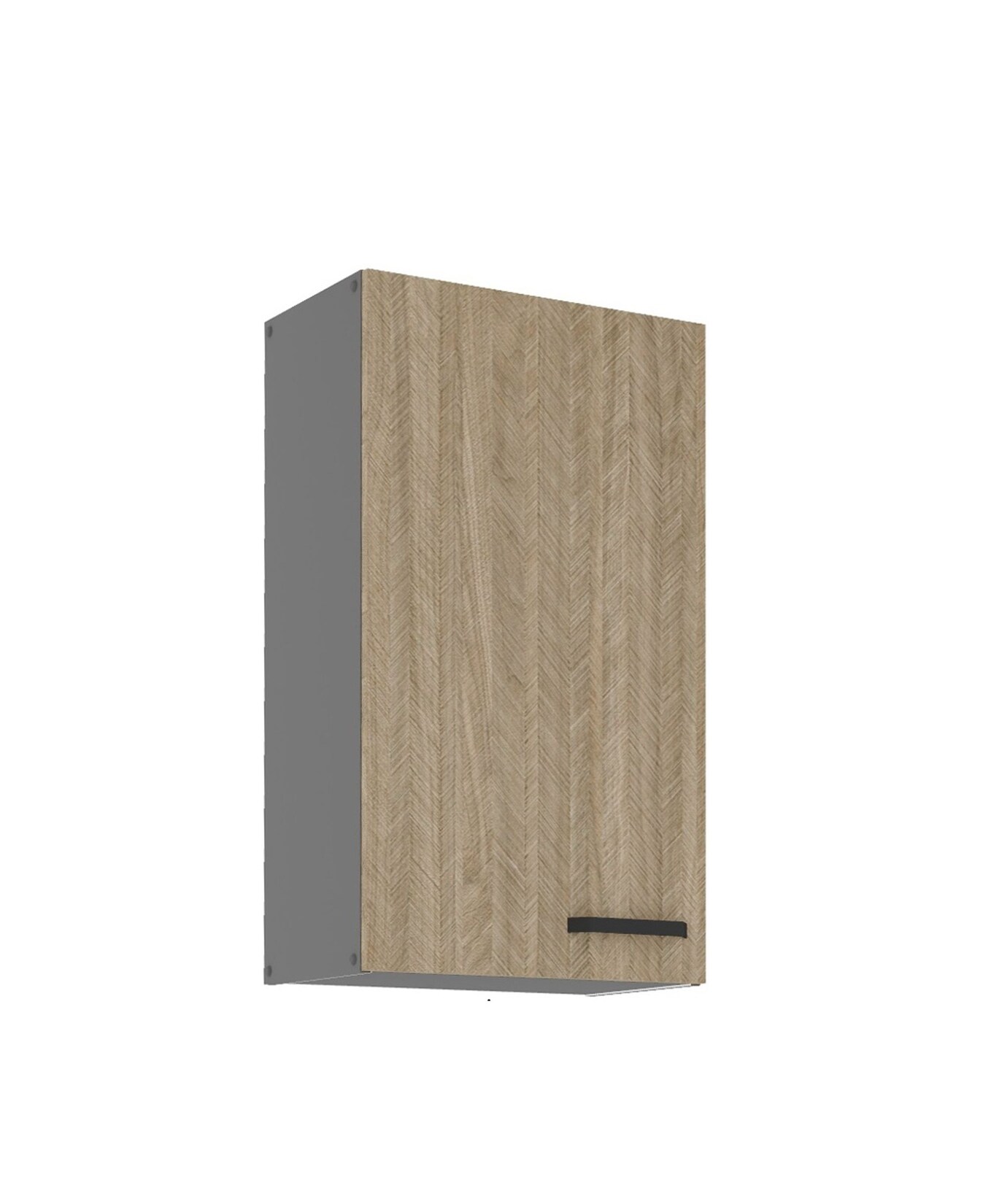 Küche SCANDI Hängeschrank 50 cm Fischgrät Küchenzeile Küchenblock Einbauküche