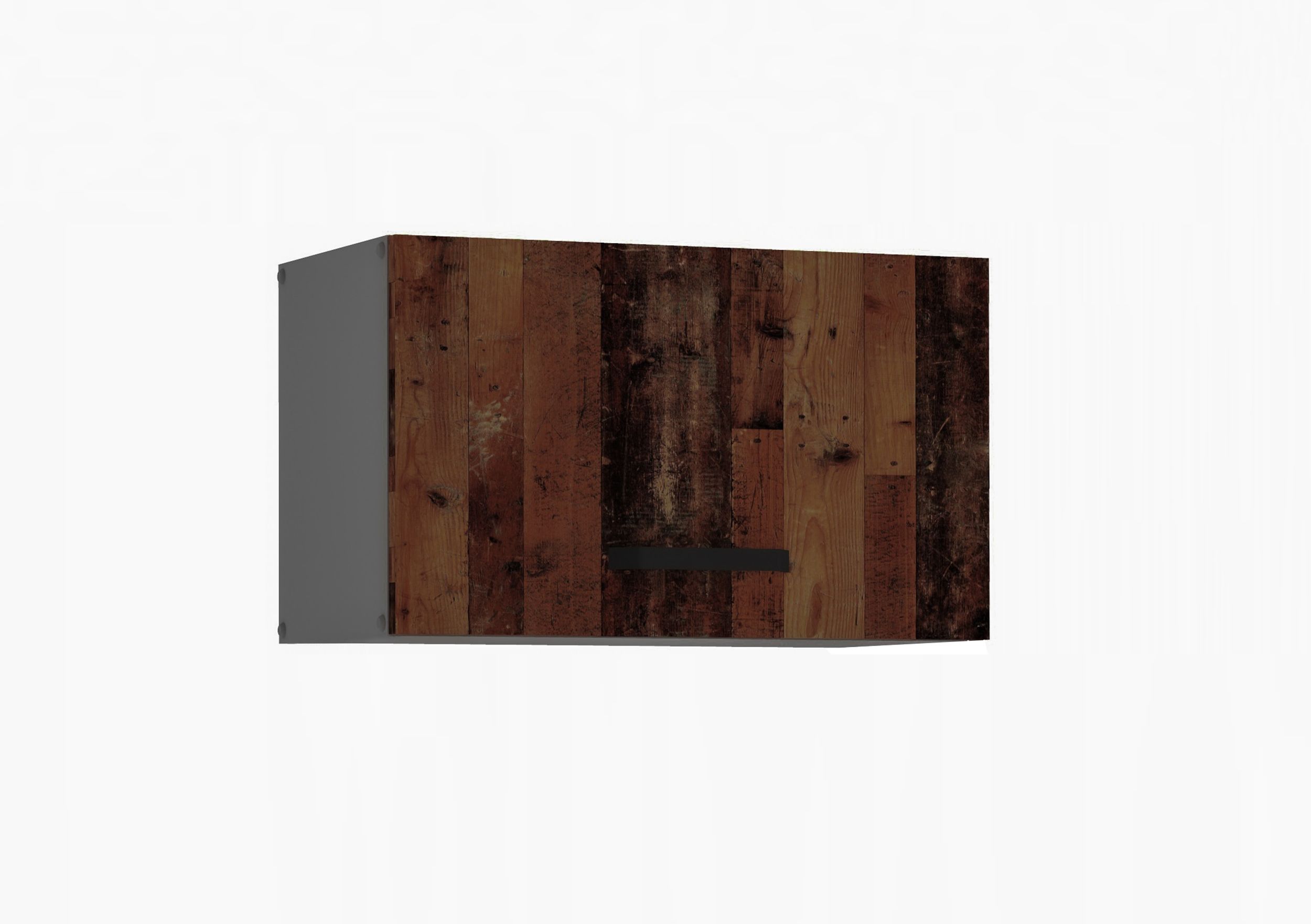 K&uuml;che OLD STYLE H&auml;ngeschrank 60 cm Old Wood K&uuml;chenzeile K&uuml;chenblock Einbauk&uuml;che - Bild 1