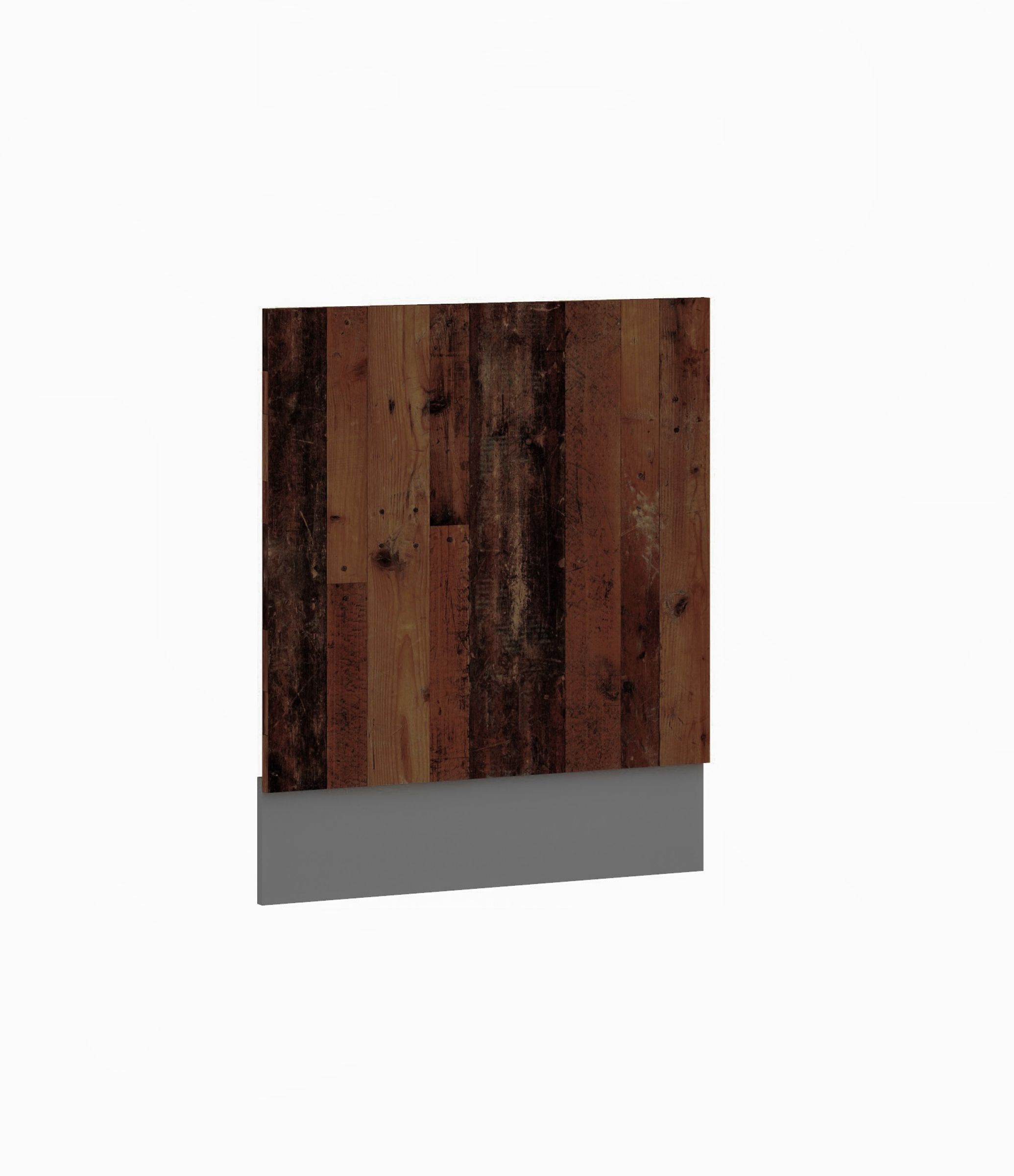 Frontblende f&uuml;r integrierten Geschirrsp&uuml;ler 60 cm K&uuml;che OLD STYLE Old Wood Optik - Bild 1