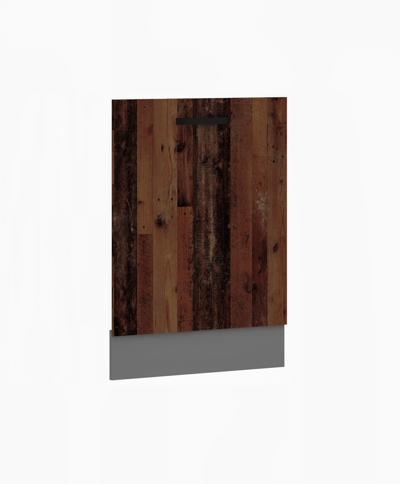 Frontblende vollintegrierten Geschirrspüler 60 cm Küche OLD STYLE Old Wood Optik