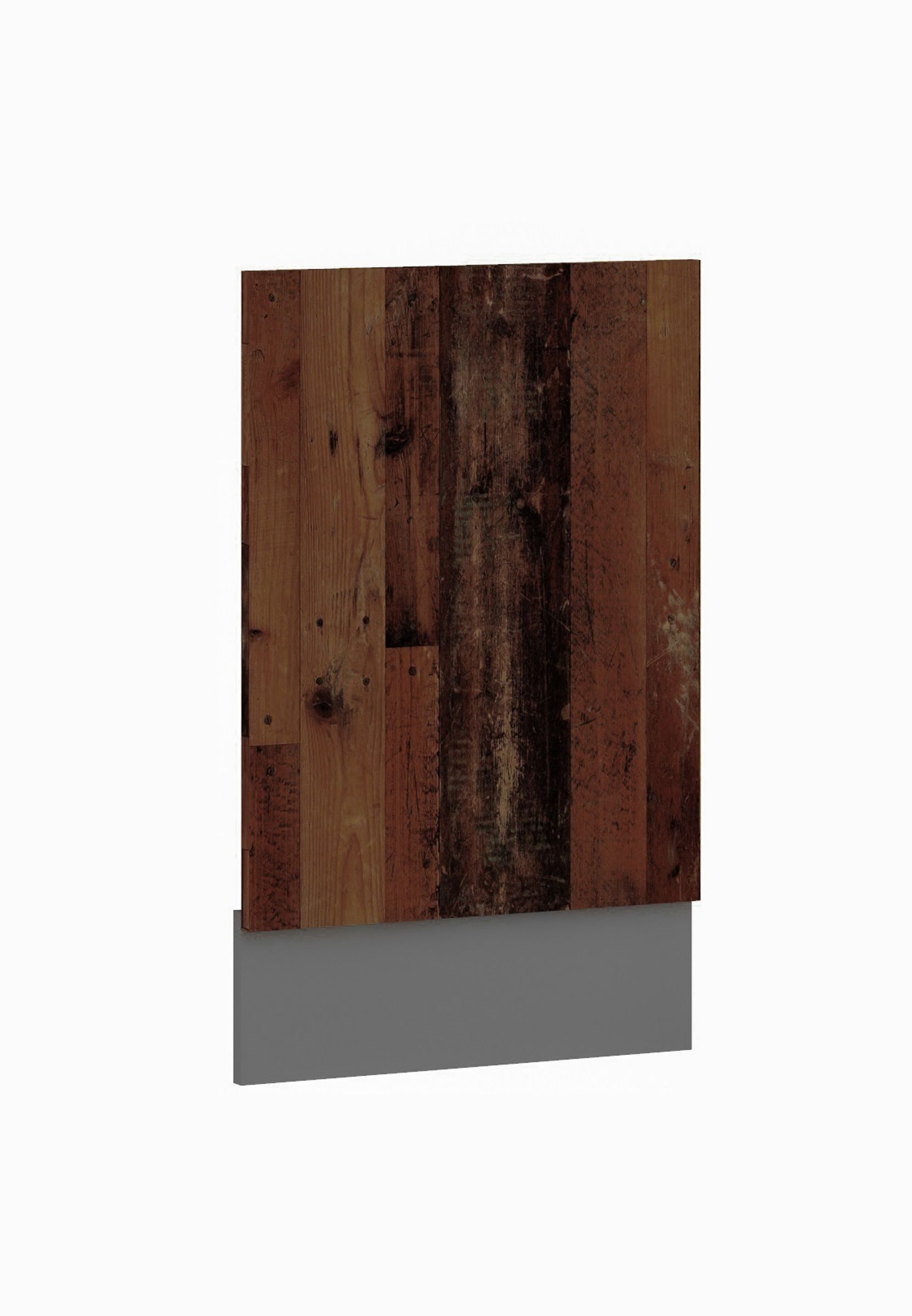 Frontblende f&uuml;r integrierten Geschirrsp&uuml;ler 45 cm K&uuml;che OLD STYLE Old Wood Optik - Bild 1