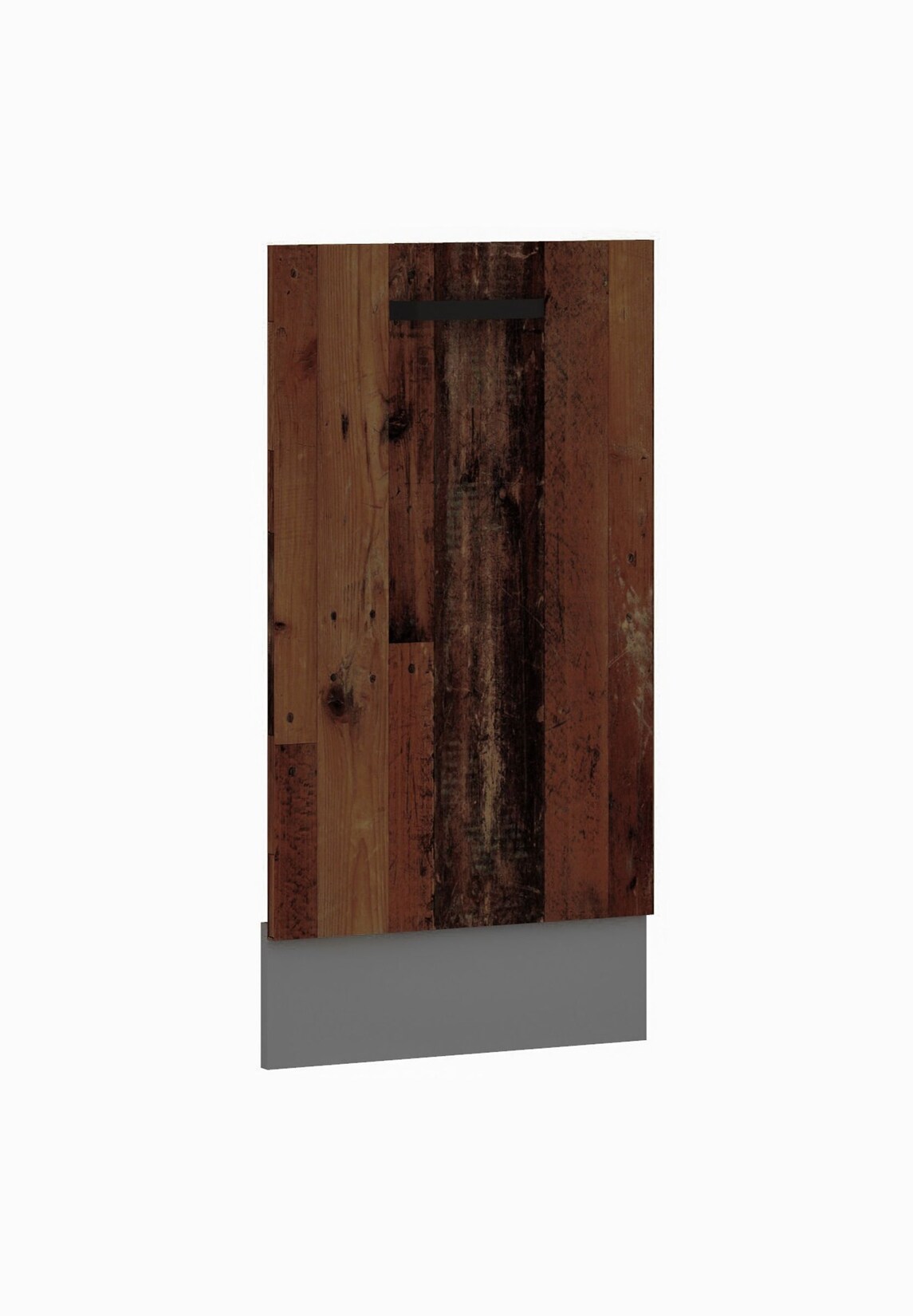 Frontblende vollintegrierten Geschirrspüler 45 cm Küche OLD STYLE Old Wood Optik