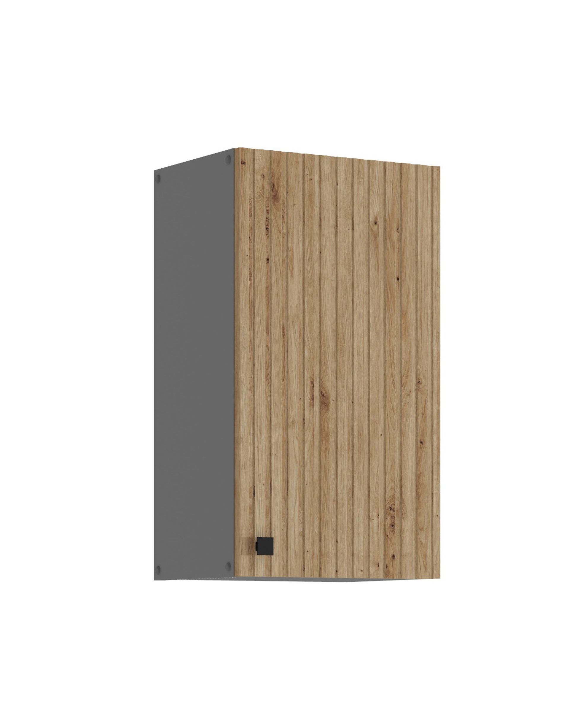 K&uuml;che AVA Artisan H&auml;ngeschrank 40 cm Lamellenoptik K&uuml;chenzeile Einbauk&uuml;che - Bild 1