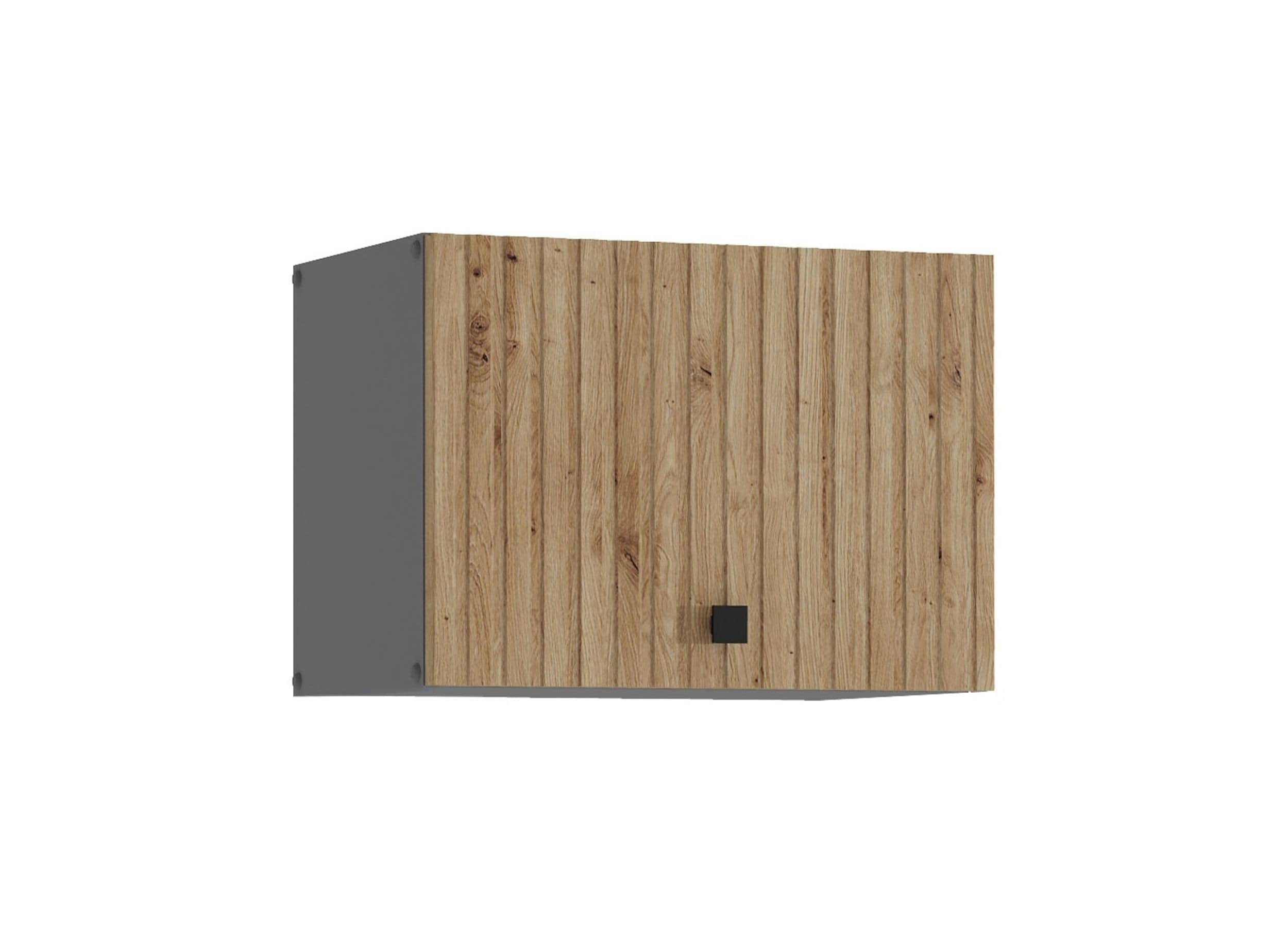 K&uuml;che AVA Artisan H&auml;ngeschrank 50 cm Lamellenoptik K&uuml;chenzeile Einbauk&uuml;che - Bild 1